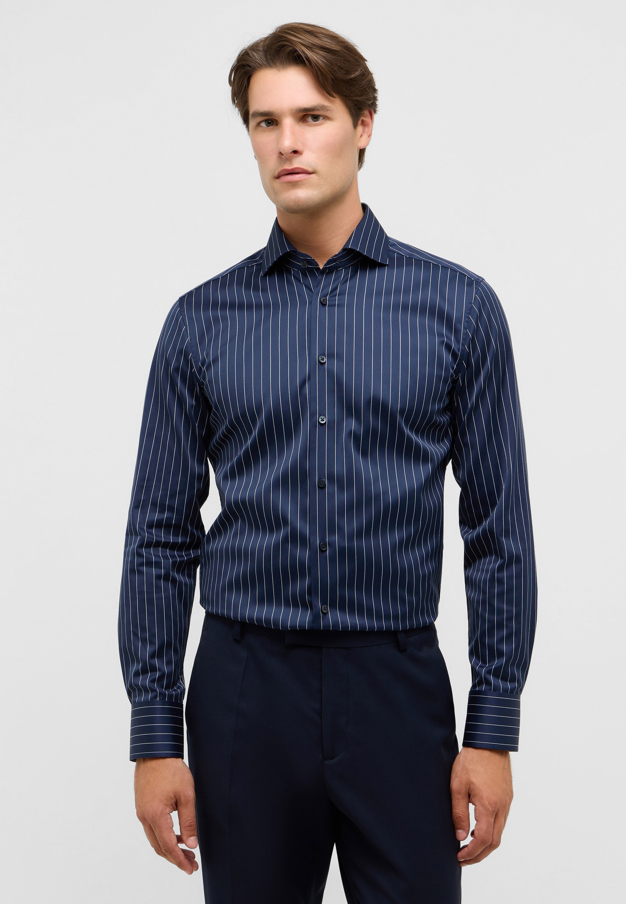 Eterna Langarmhemd "SLIM FIT", NON IRON (bügelfrei) günstig online kaufen