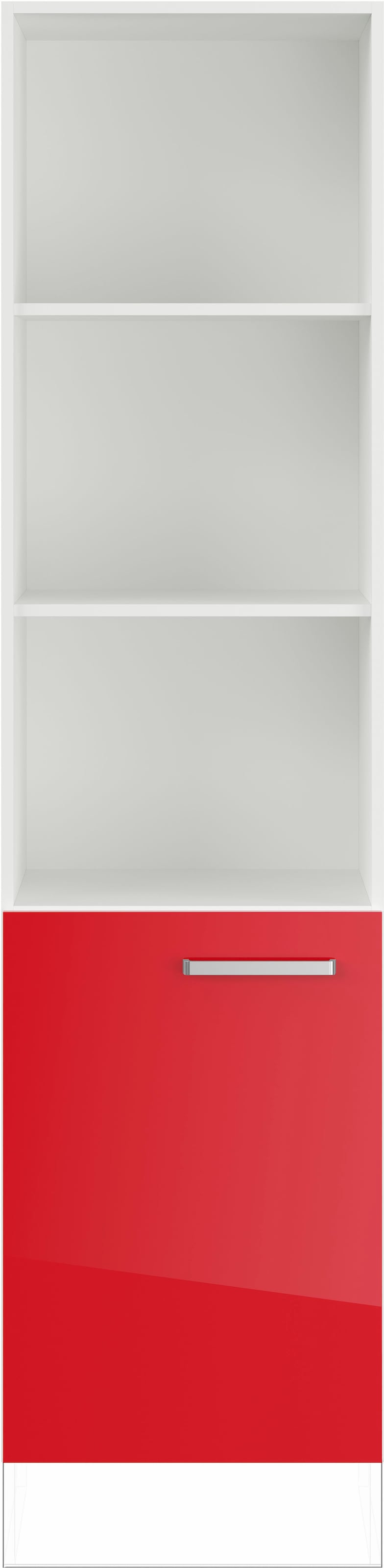 IMPULS KÜCHEN Seitenschrank »"Turin", Breite/Höhe: 50/190,7 cm«, vormontiert, mit Drehtür, mit verstellbaren Fachböden