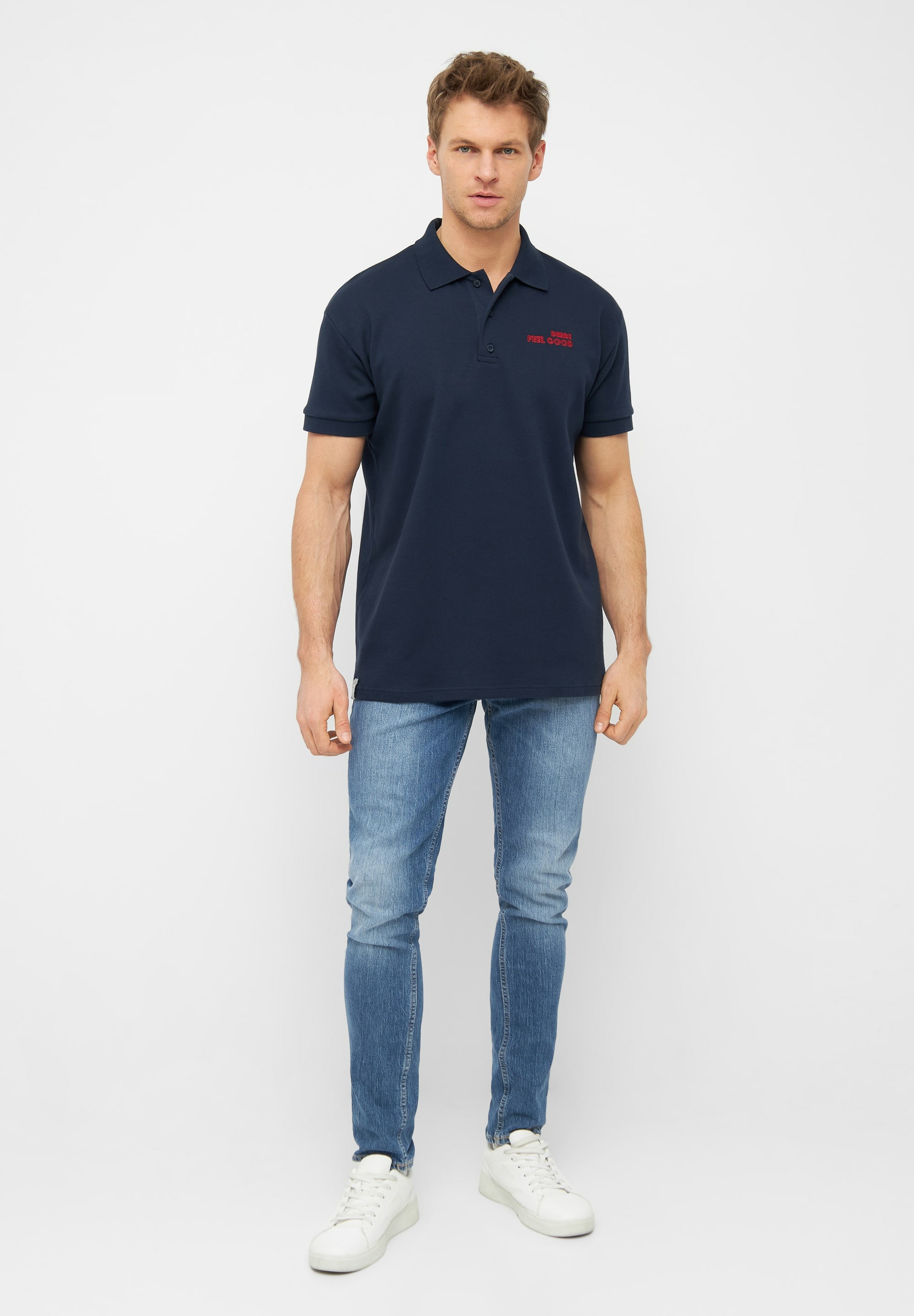Derbe Poloshirt »Feel Good«, Made in Portugal, tolle Qualität