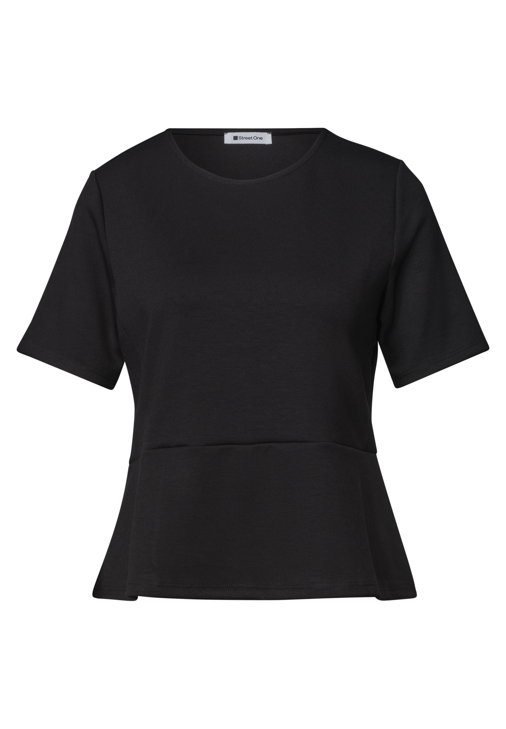 STREET ONE T-Shirt mit Rundhalsausschnitt