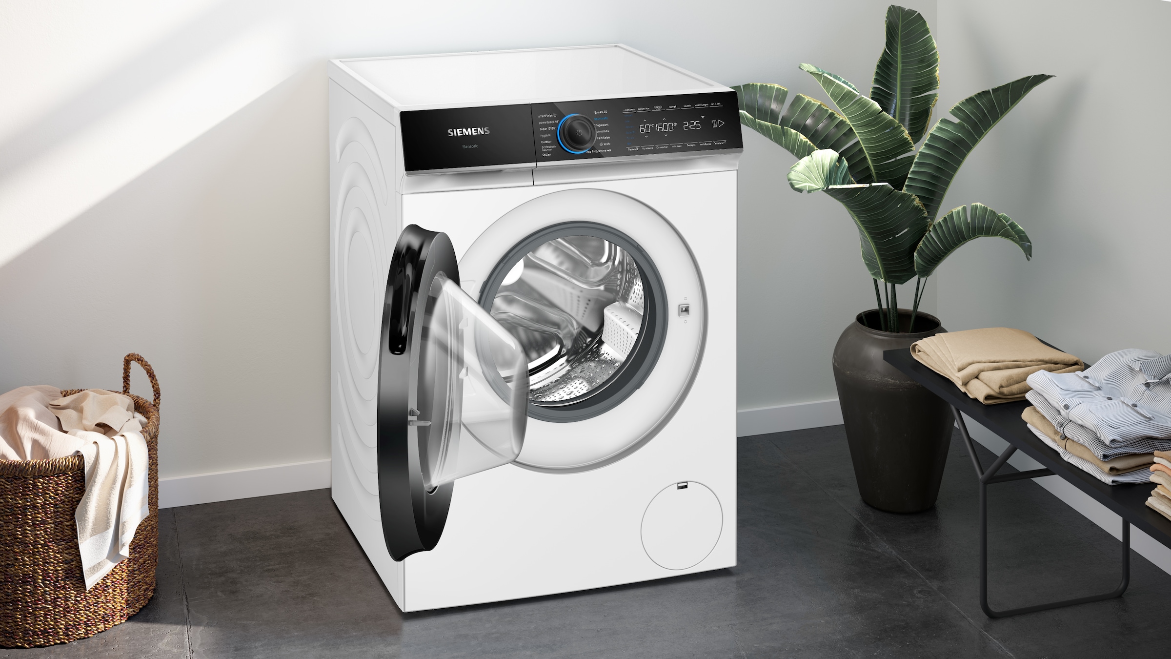 SIEMENS Waschmaschine iQ700 »WG56B20T1« 10 kg 1600 U/min