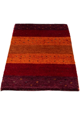 Wollteppich »Gabbeh - Indus - 110 x 60 cm - mehrfarbig«, rechteckig