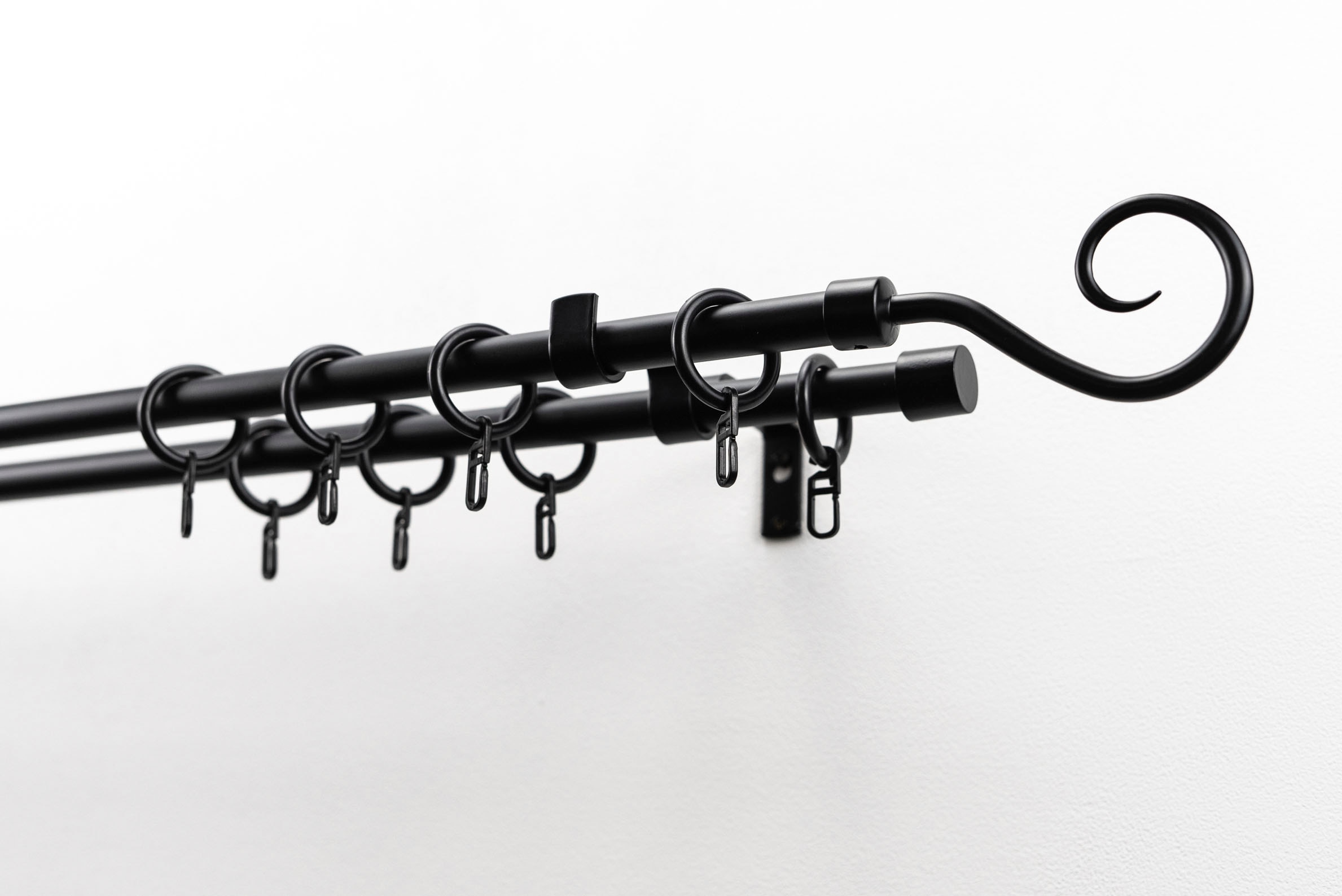 GARESA Gardinenstange "Clara" Ø 16 mm 2 läufig-läufig Wunschmaßlänge Vorhan günstig online kaufen