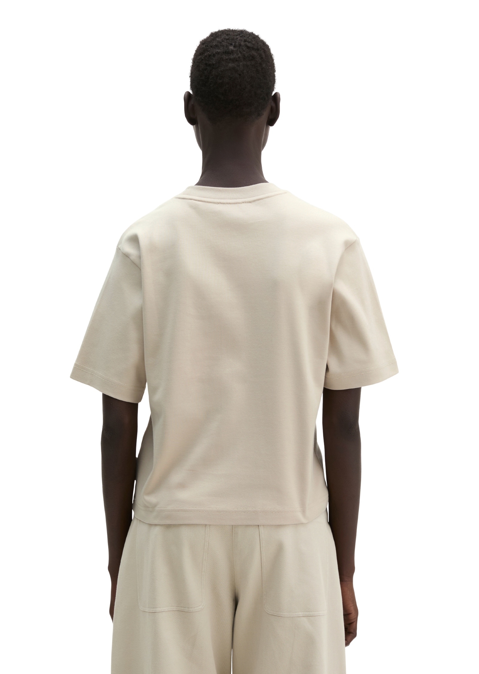 Marc O'Polo T-Shirt »aus Interlock-Jersey«