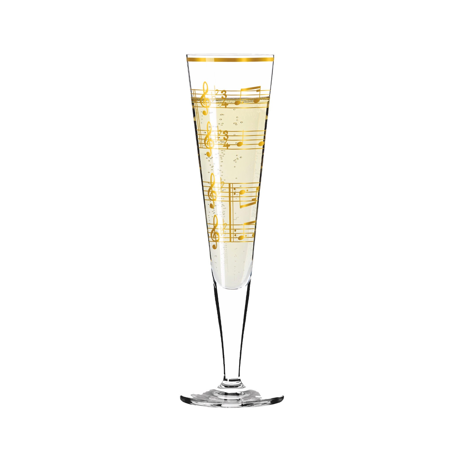 Ritzenhoff Champagnerglas »Champagnergläser Goldnacht 205 ml 2er Set gold«