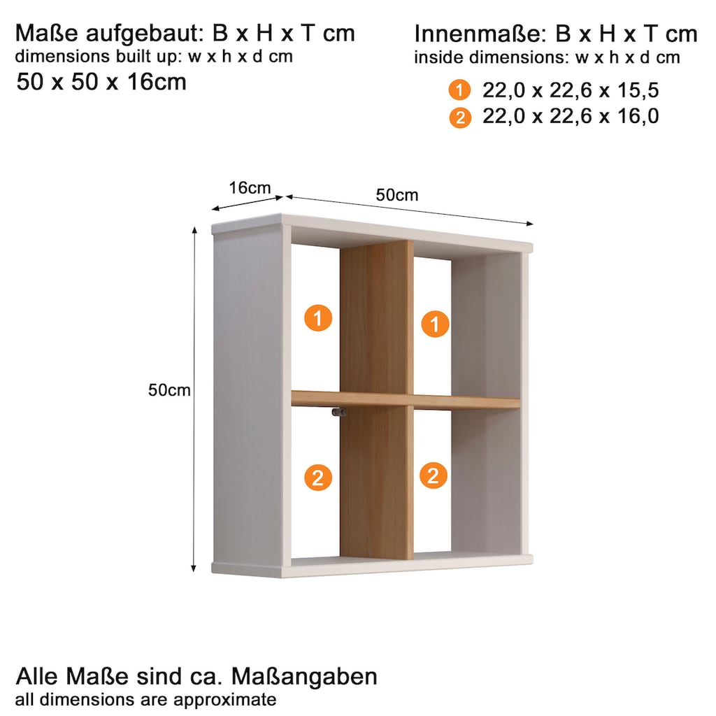 INTER-FURN Wandregal »Mestre«