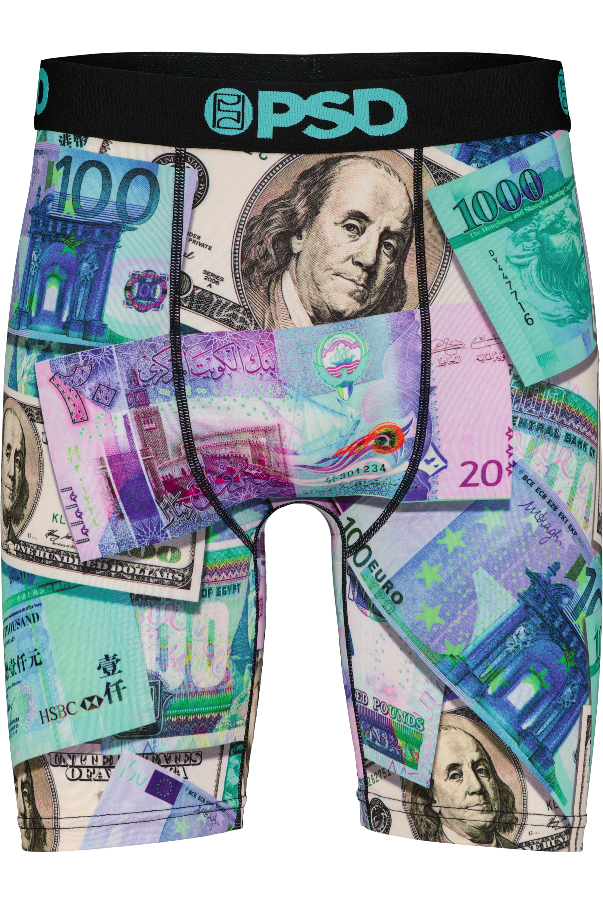 PSD Boxershorts »3 PACK - WORLD CURRENCY Herren«