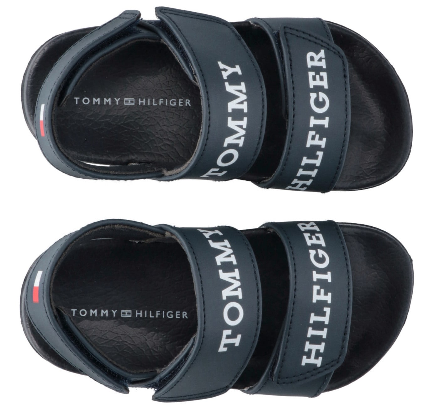 Tommy Hilfiger Sandale »VELCRO SANDAL«, Sommerschuh, Klettschuh, Sandalette, mit 3 Klettverschlüssen