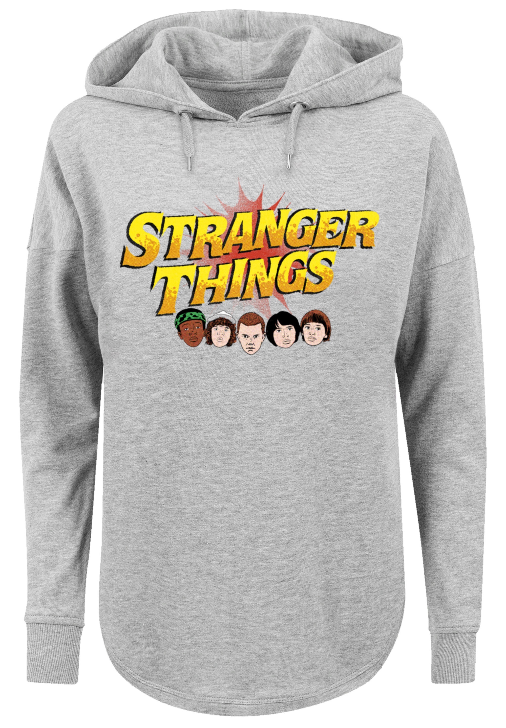 F4NT4STIC Kapuzenpullover »Stranger Things Comic Heads Netflix TV Series«, Premium Qualität