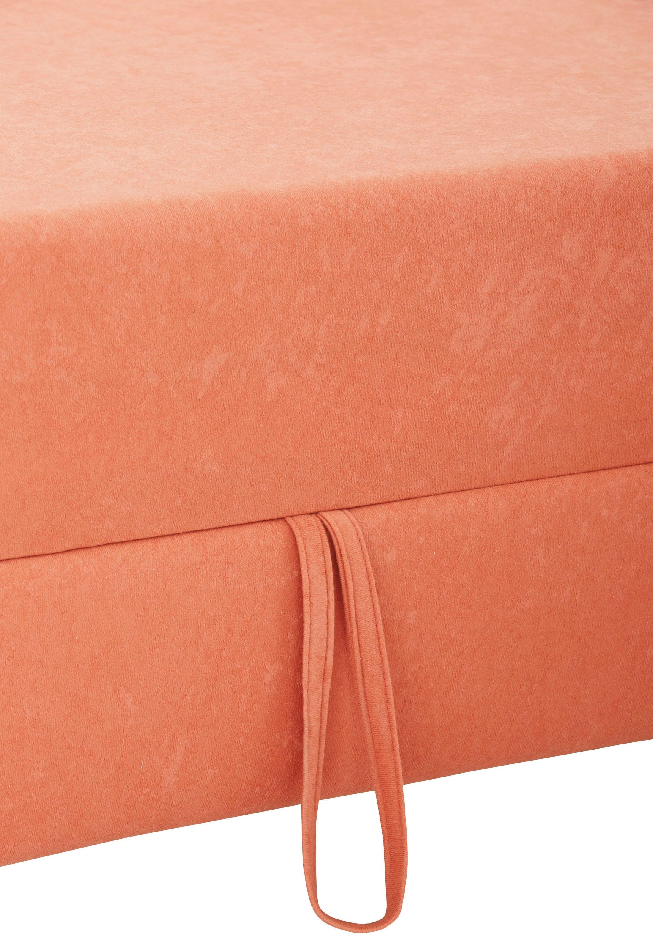 Home affaire Ecksofa »Belfort L-Form«, mit Federkern, wahlweise mit Bettfunktion und Stauraum