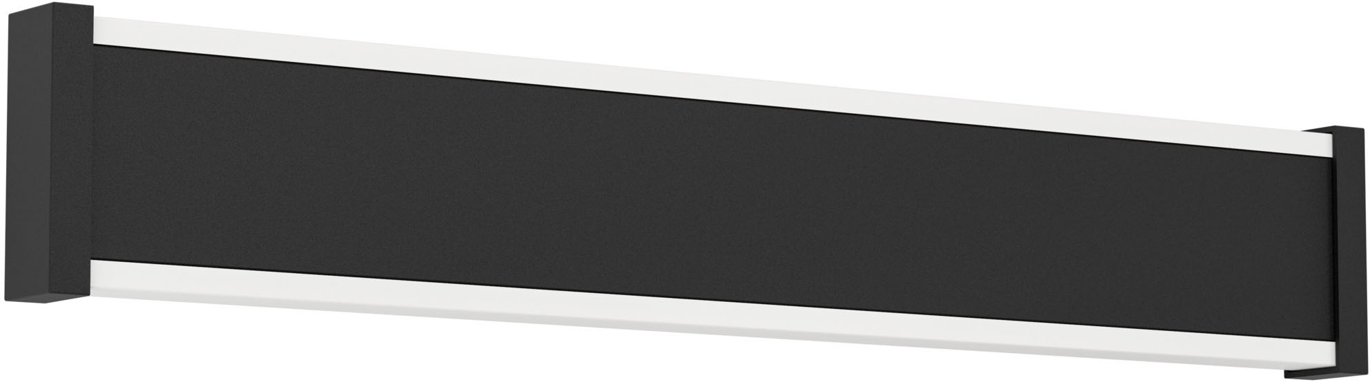 EGLO Wandleuchte »NEVIANO Wandlampe - Stahl, Kunststoff - LED - 2X3,7W - IP55« LED-Modul 1 Stk. Warmweiß Außenbeleuchtung, Außenwandleuchte, Terrasse, L38 x H6,5 x AL5 cm