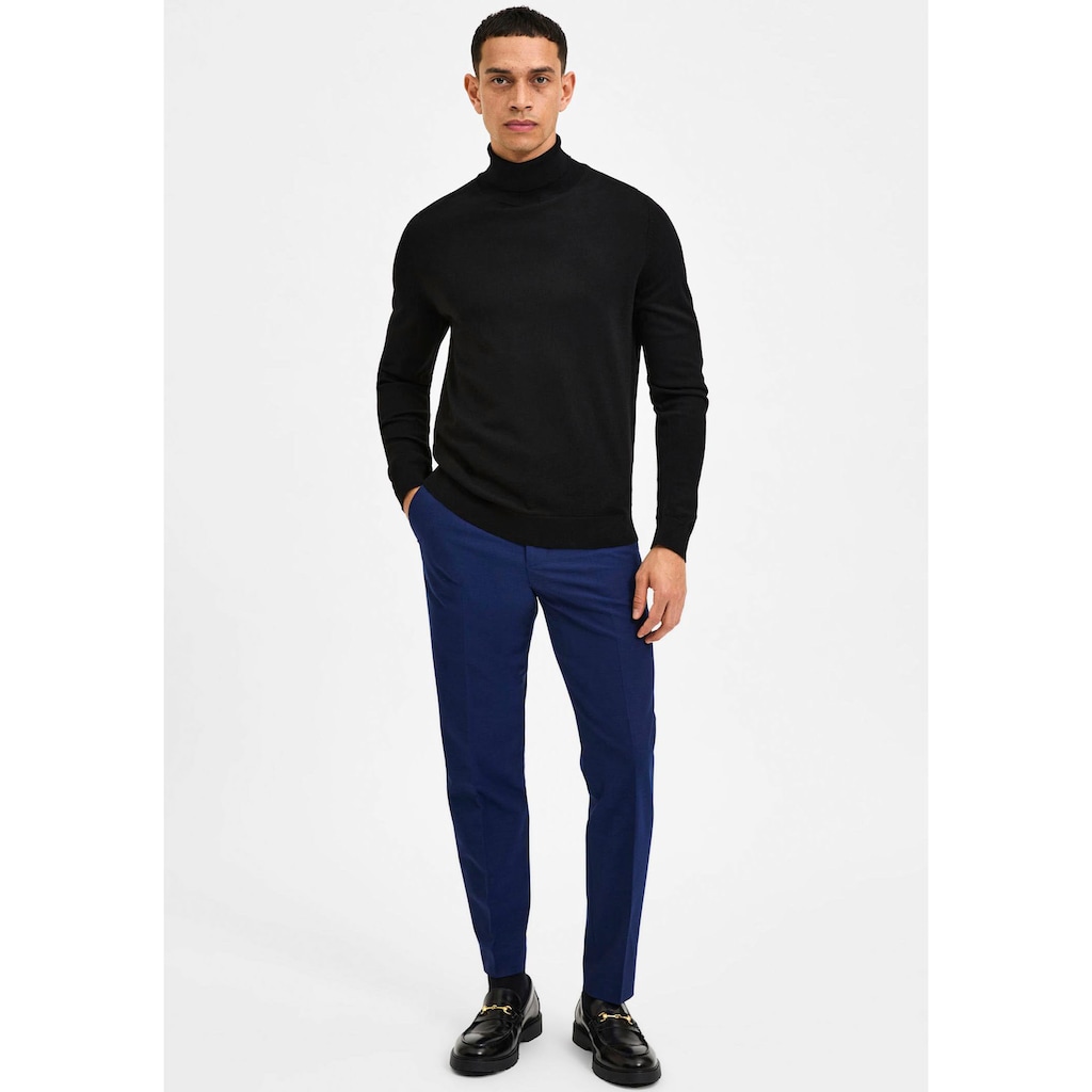 SELECTED HOMME Rollkragenpullover »TOWN MERINO COOLMAX KNIT ROLL«