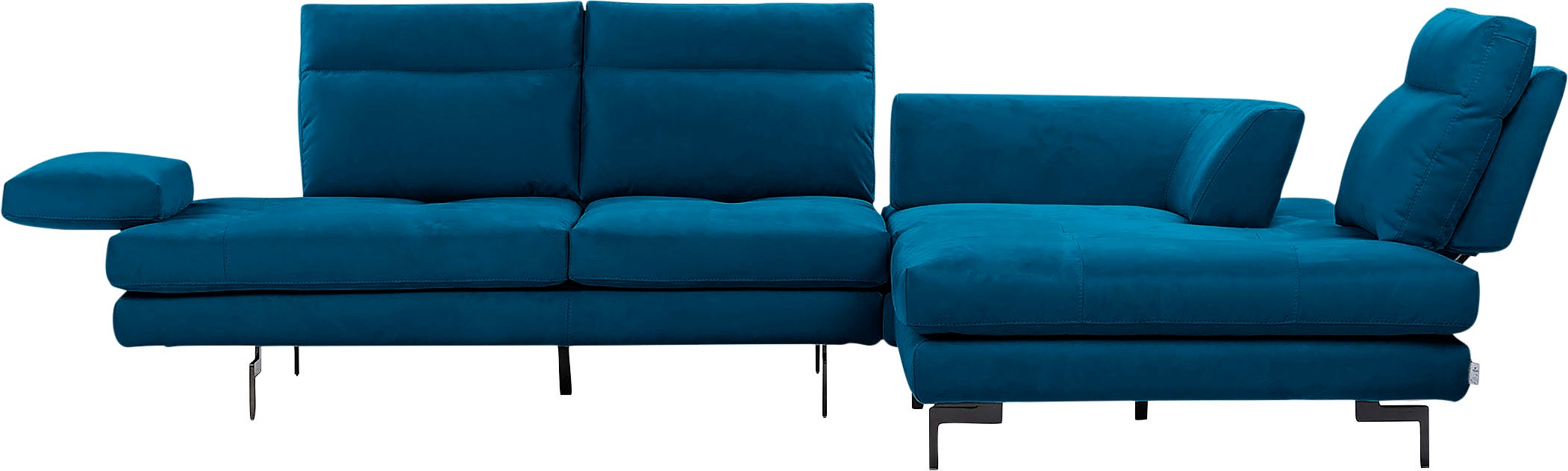 CALIA ITALIA Ecksofa "Toby Wing, Komfortsofa mit Sitzkomfort der Extraklass günstig online kaufen