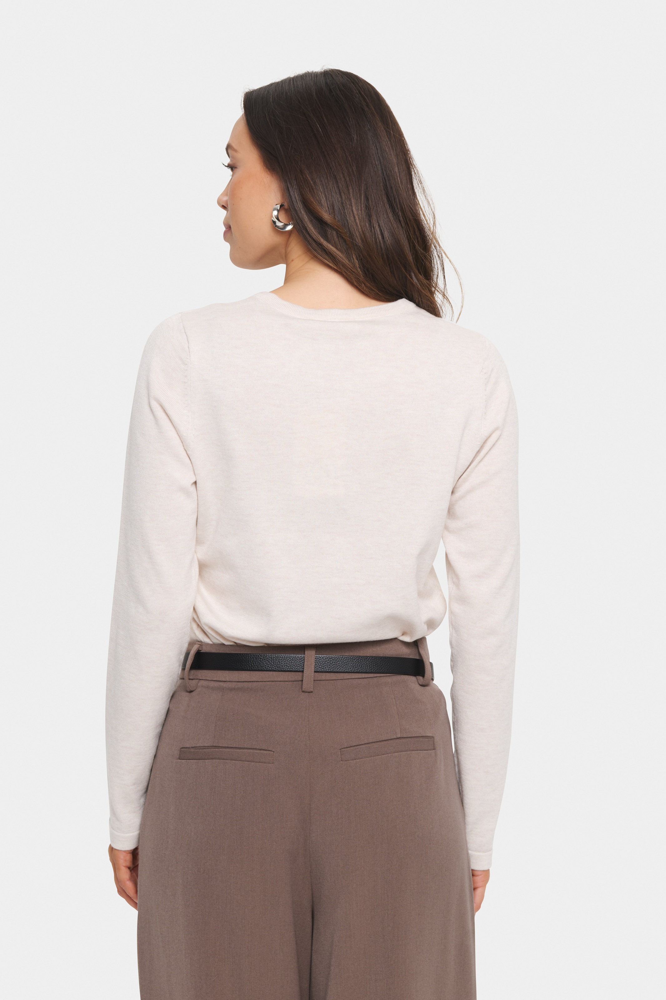 Saint Tropez Strickjacke "A8661, MilaSZ R-Neck Cardigan" Viskose Feinstrick günstig online kaufen