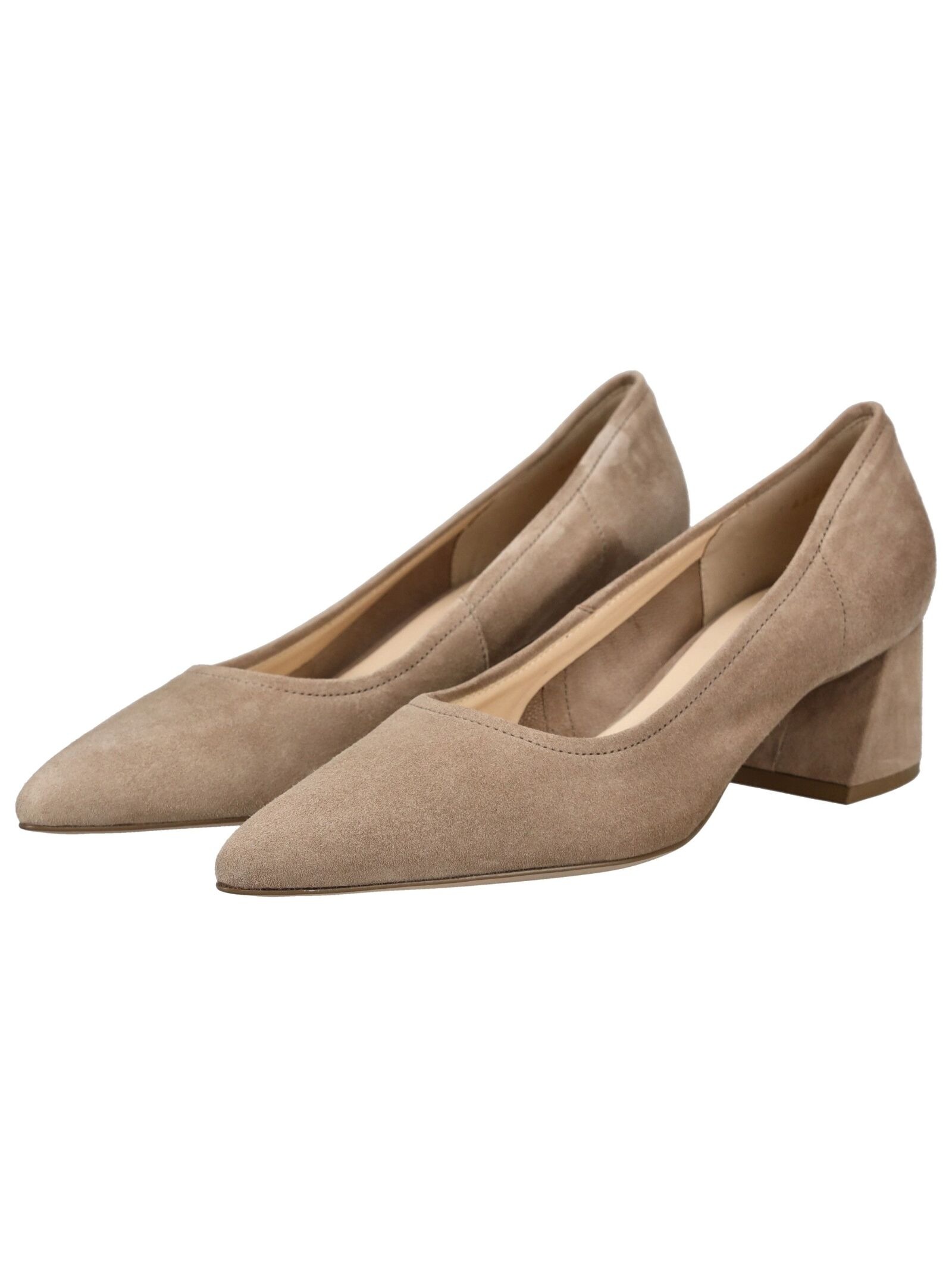Högl Veloursleder Pumps Taupe 38 3