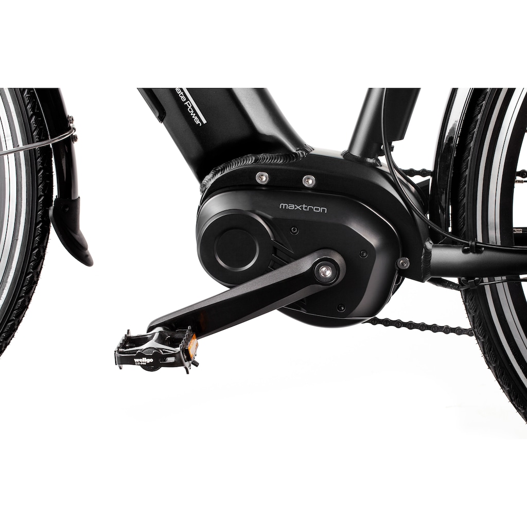 Maxtron E-Bike »MT 15X«, 9 Gang, Shimano, Alivio, Mittelmotor 250 W