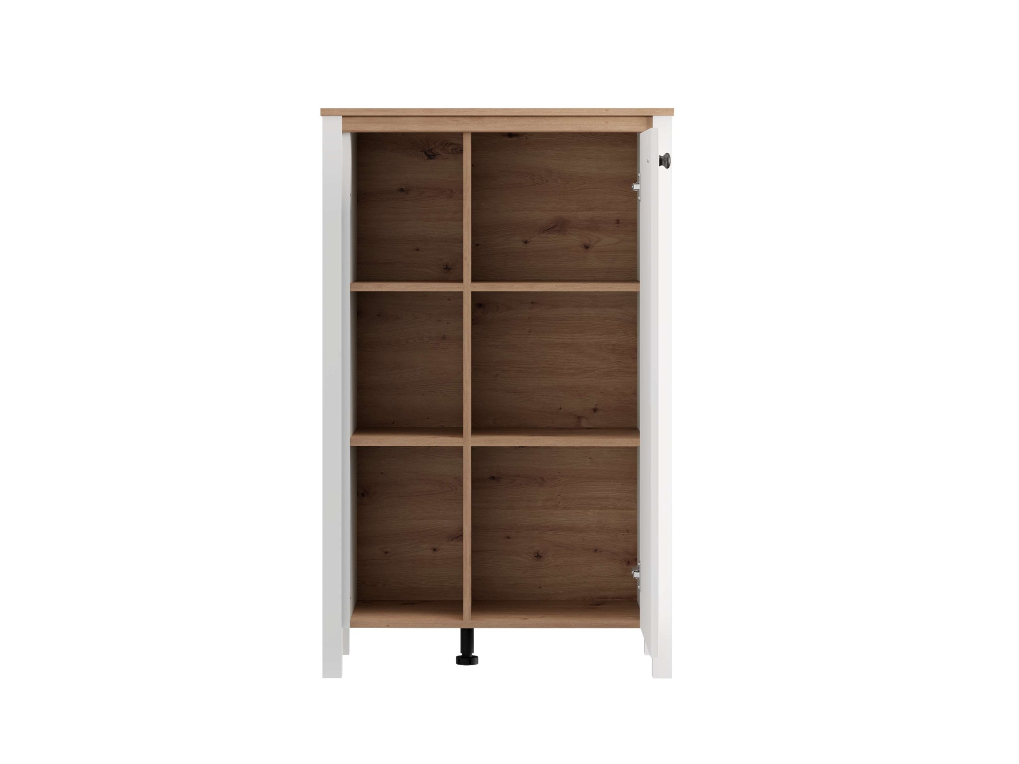 Home affaire Highboard »BEDFORD, Hochkommode, Vitrine, Glasvitrine, Kombi-Highboard« MDF-Profil 2D ummantelt, Hotstamping
