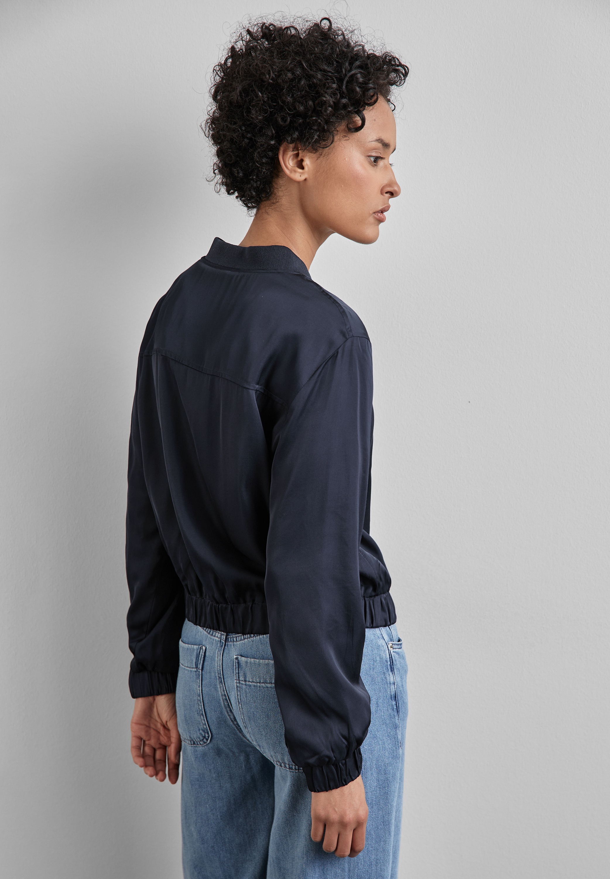 STREET ONE Blouson, ohne Kapuze, aus softer Viskose günstig online kaufen