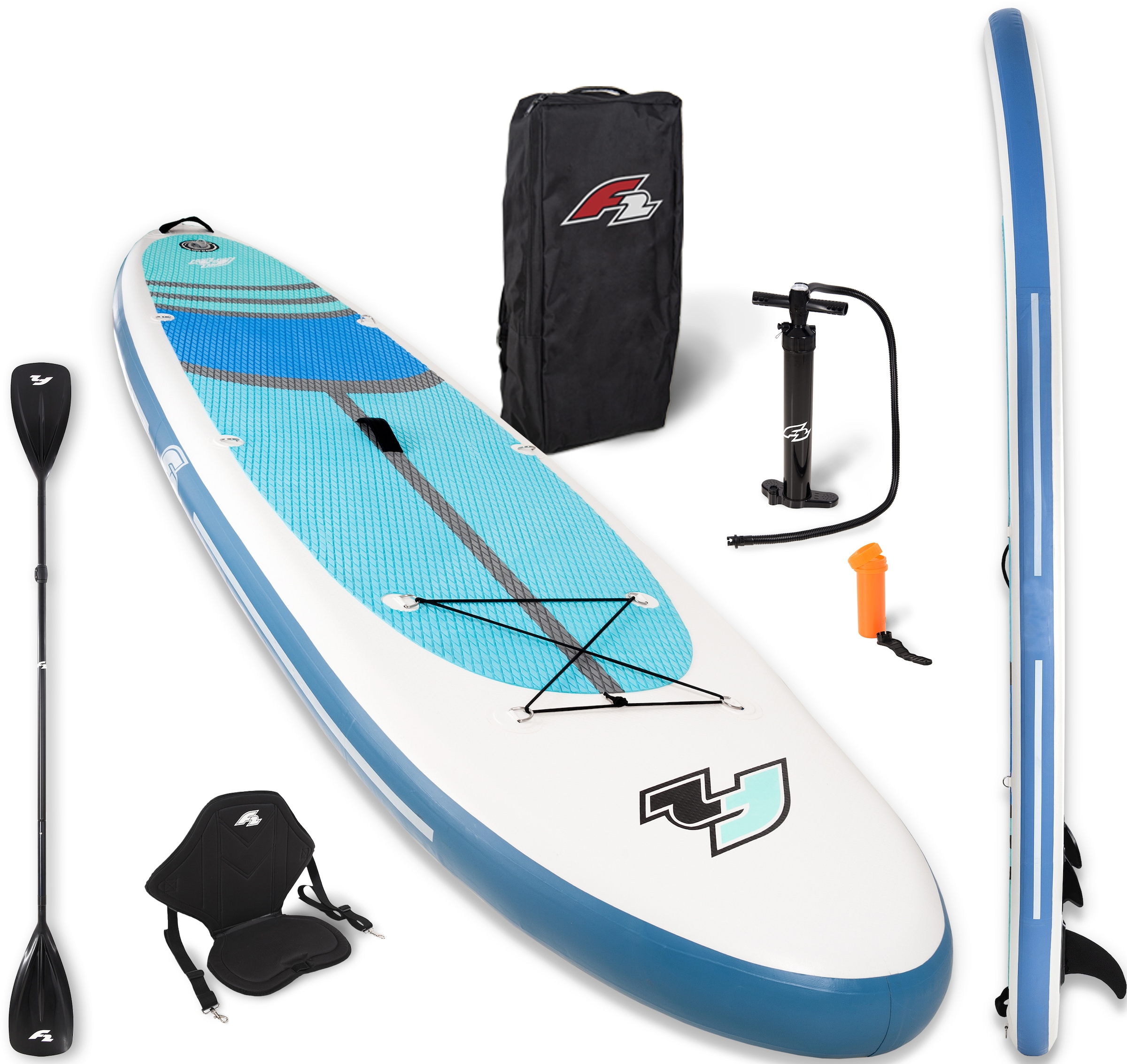 F2 SUP-Board »F2 Cross Sitz + Wendepaddel«, (mit Paddel und Sitz) günstig  kaufen | BAUR