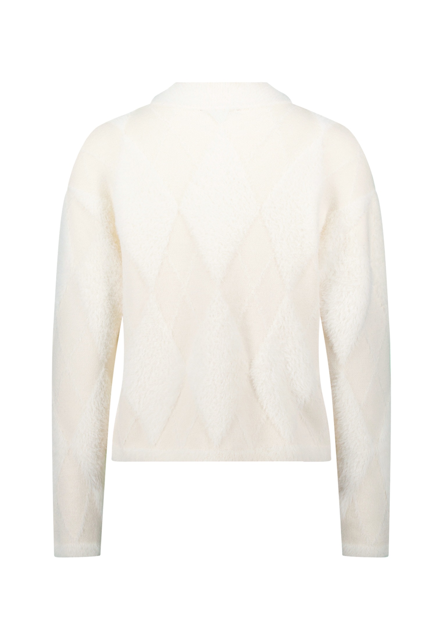 Zero Strickpullover »Damen mit Karomuster« 1 tlg. Plain/ohne Details