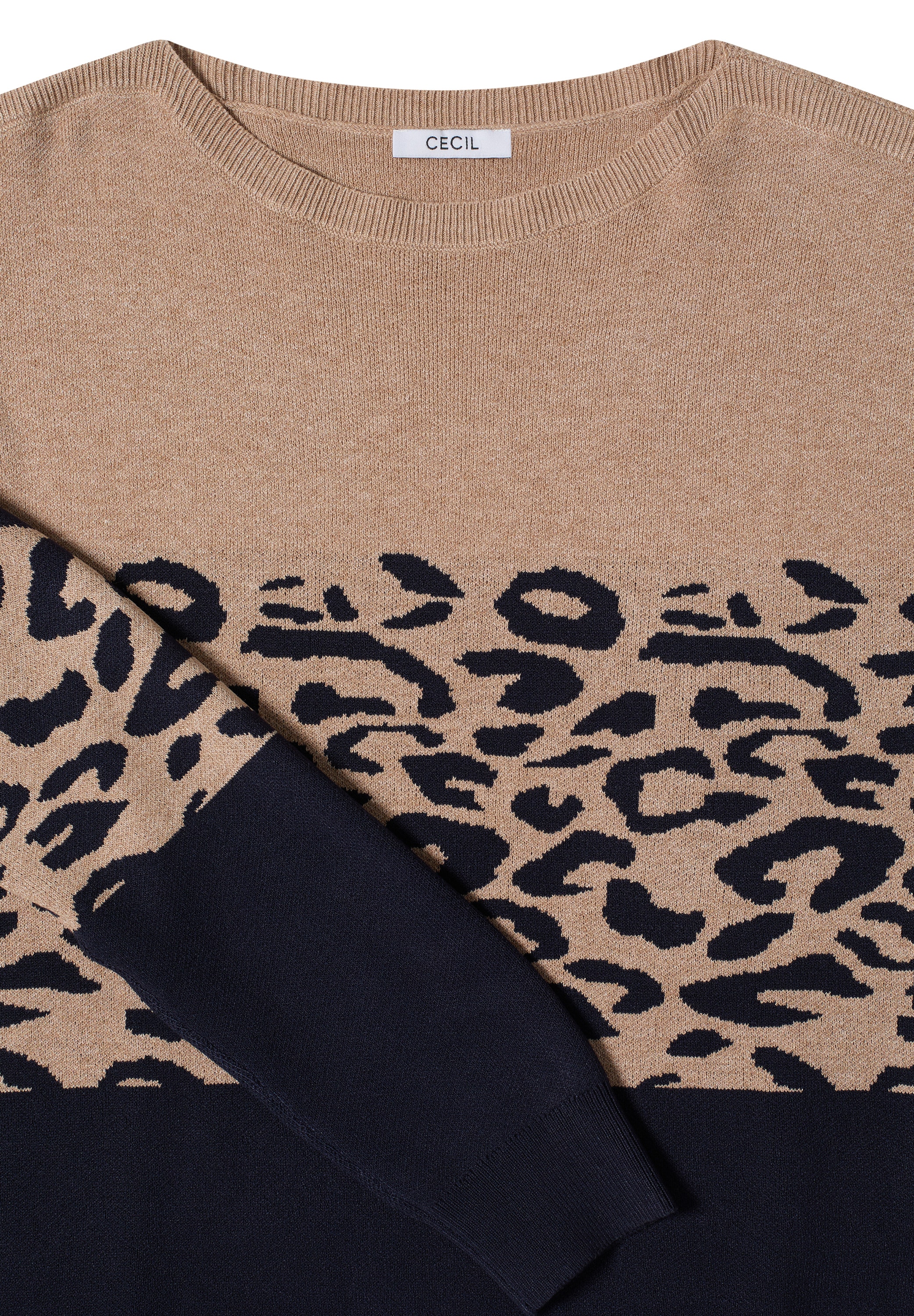 Cecil Strickpullover mit Rundhalsausschnitt