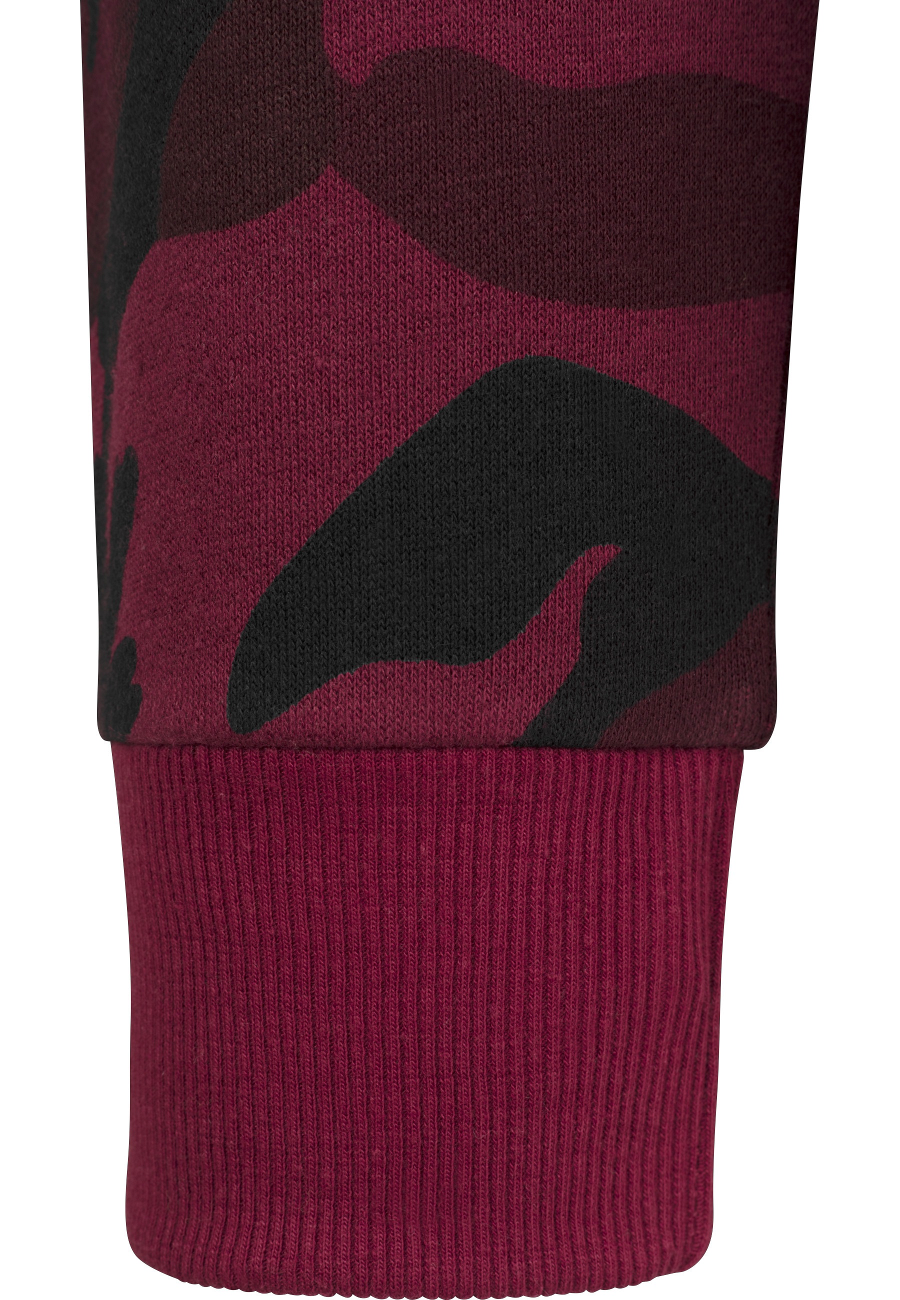 URBAN CLASSICS Rundhalspullover »Urban Classics Herren High Neck Camo Hoody« 1