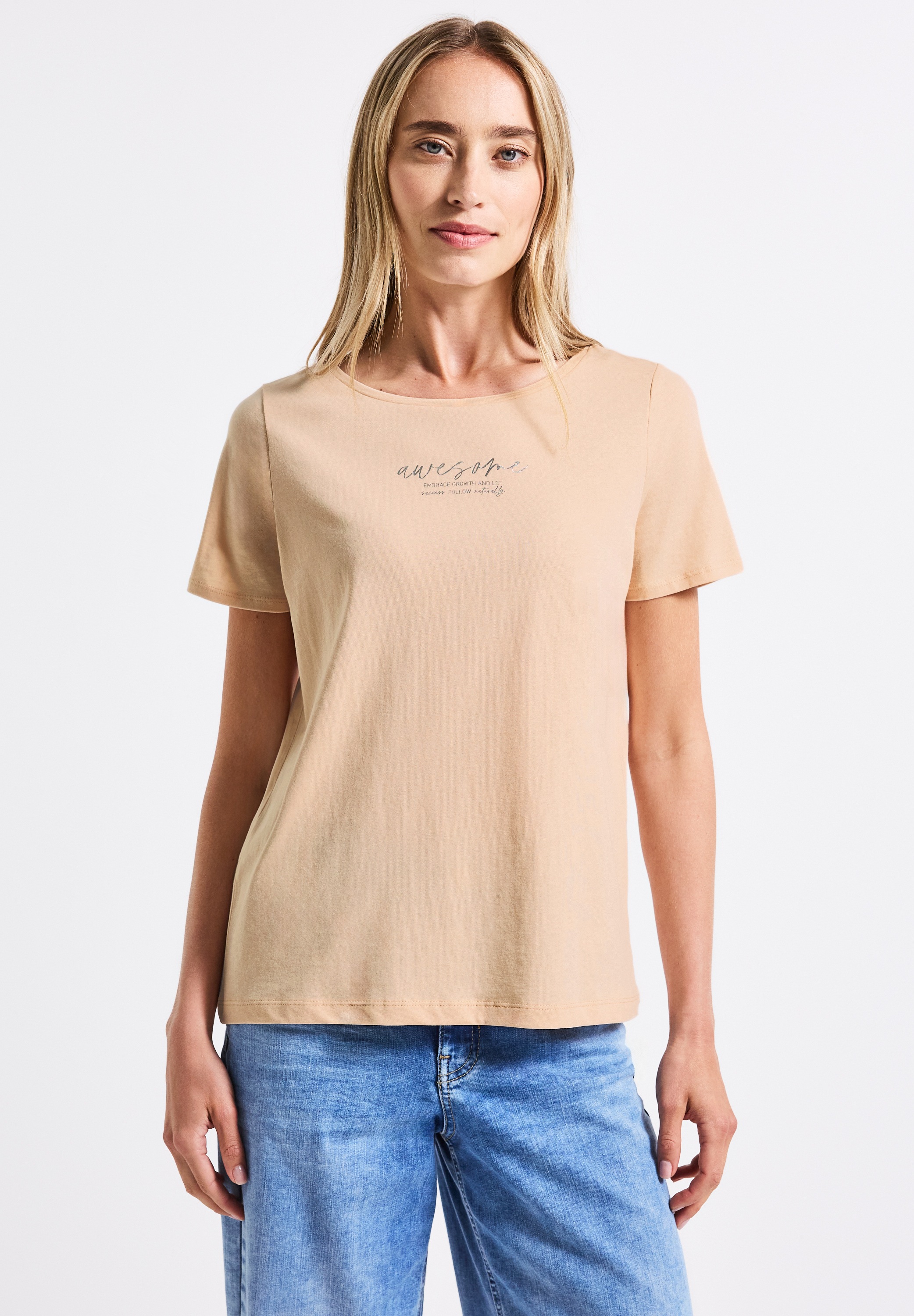 STREET ONE T-Shirt, aus reiner Baumwolle günstig online kaufen