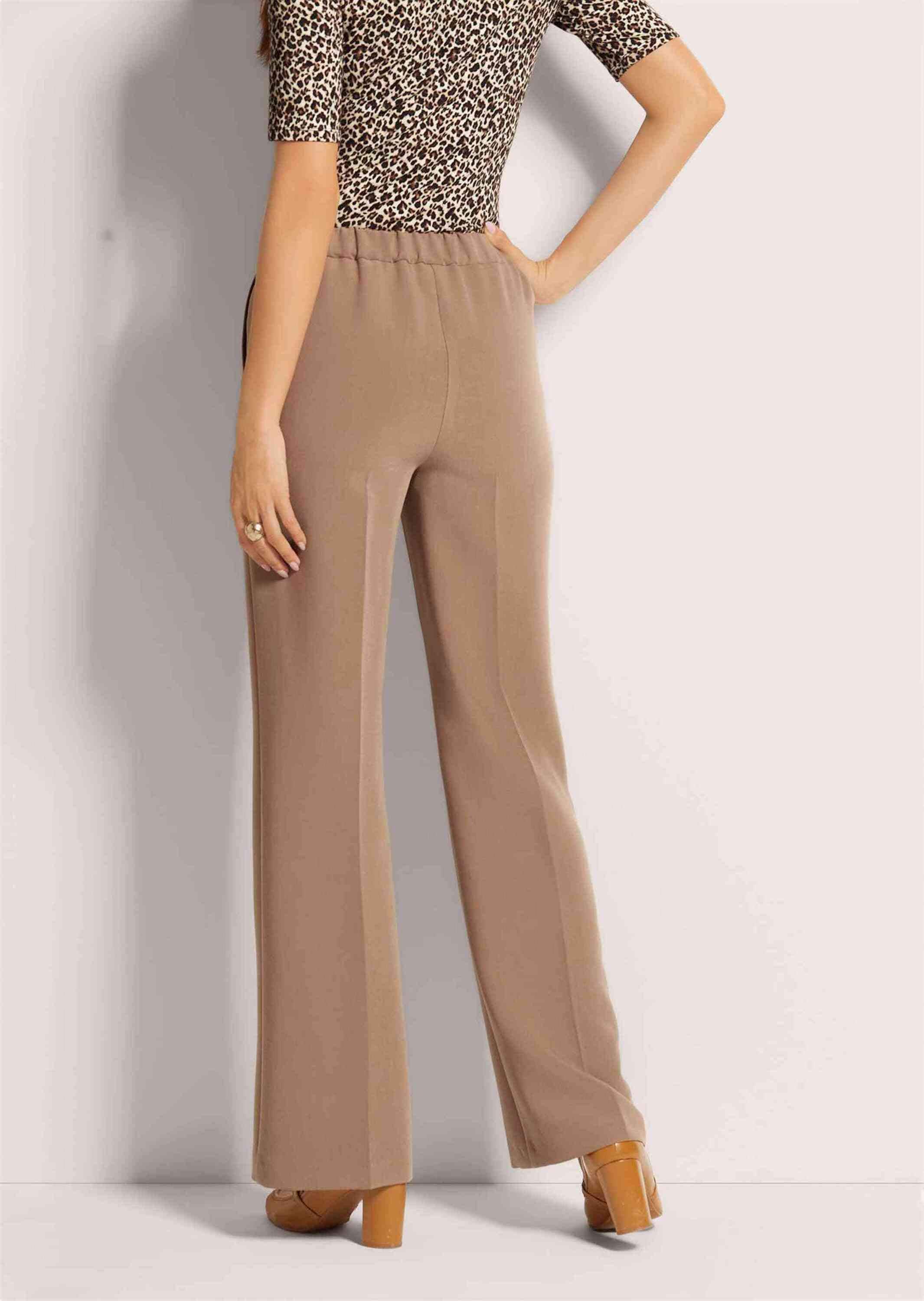 MADELEINE Bügelfaltenhose »Hose Weite Schlupfhose mit Bügelfalten«