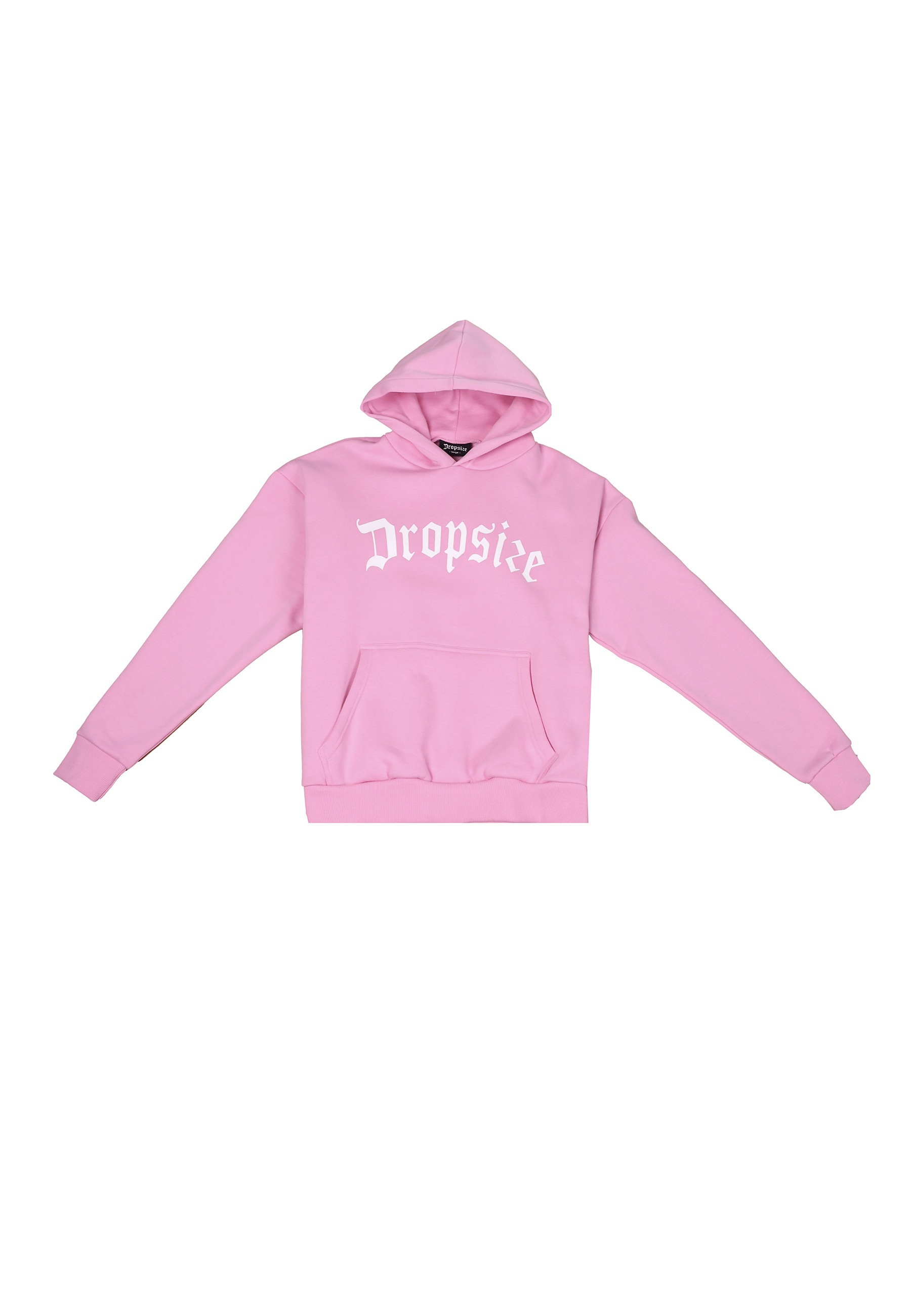 Dropsize Rundhalspullover "Dropsize HEAVY LOGO DESIGN HOODIE" 1
