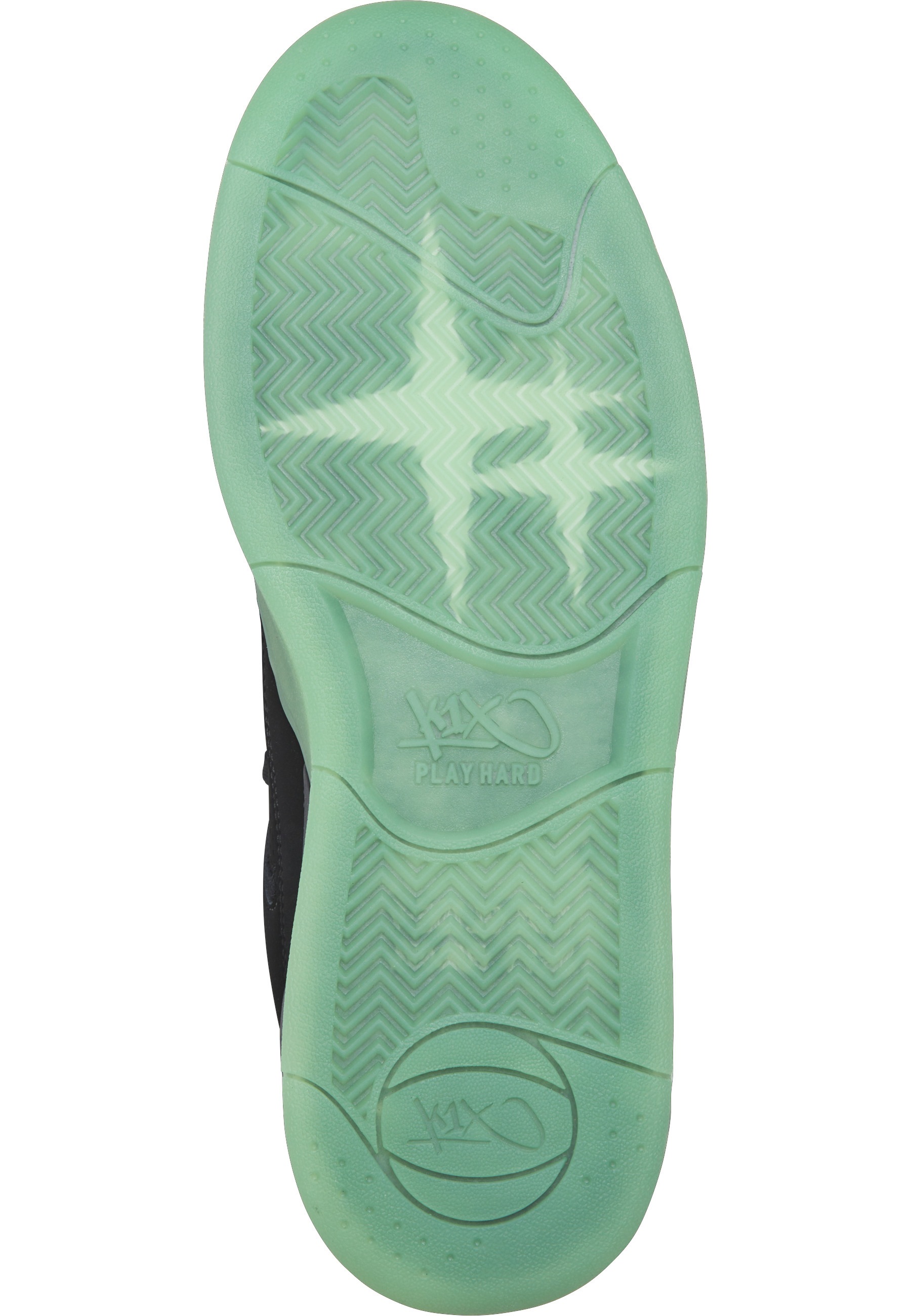 Trainingsschuh K1X "K1X K1X Glide Gk", Herren, Gr. 41, schwarz, grün, unifarben, Schuhe 3