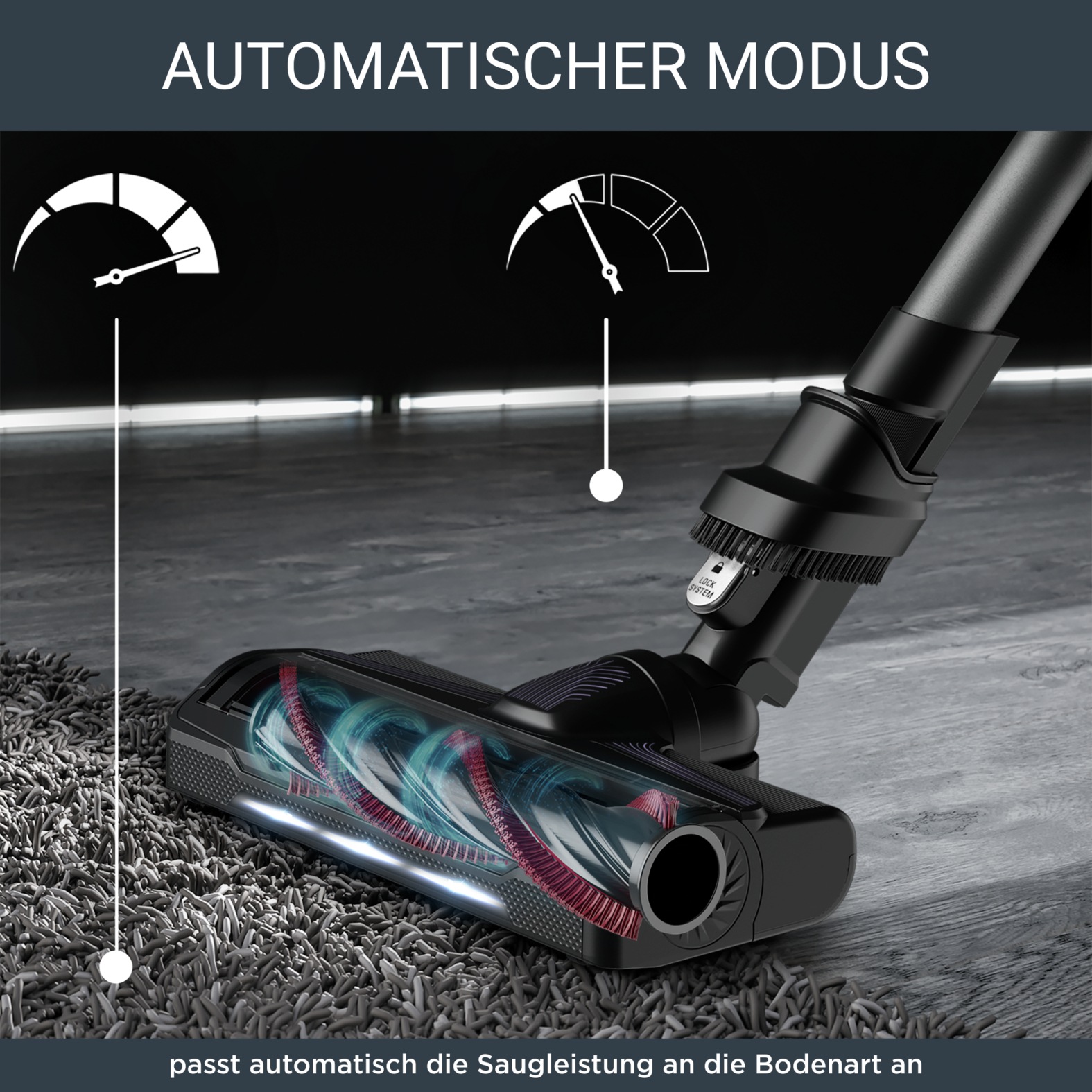 Rowenta Akku-Hand-und Stielstaubsauger »X-Force Flex 9.60 Allergy, kabellos, bis zu 100 Air Watt, ultraleicht«, hohes Fassungsvermögen, Flex-Gelenk, lange Betriebsdauer, RH203A
