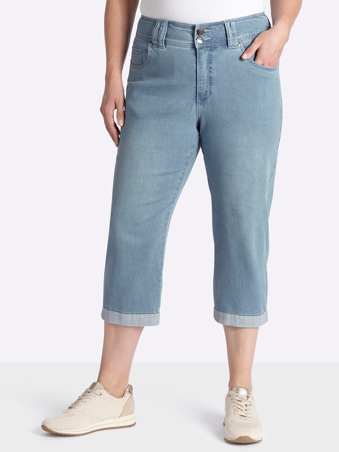 Sheego 3/4-Jeans 1