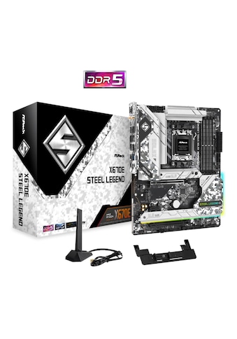 Asrock Mainboard »X670E Steel Legend«