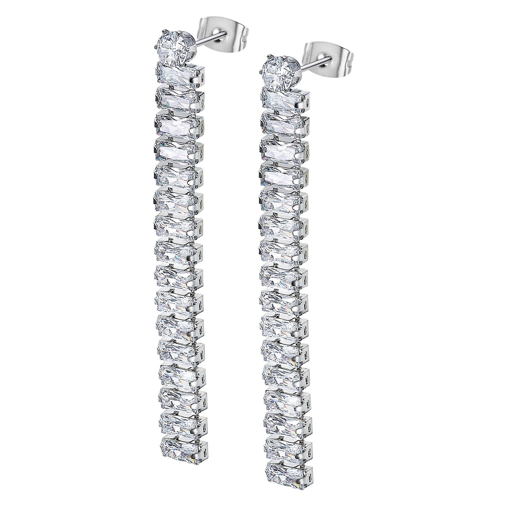 Lotus Paar Ohrstecker »Iconic« mit Glasstein