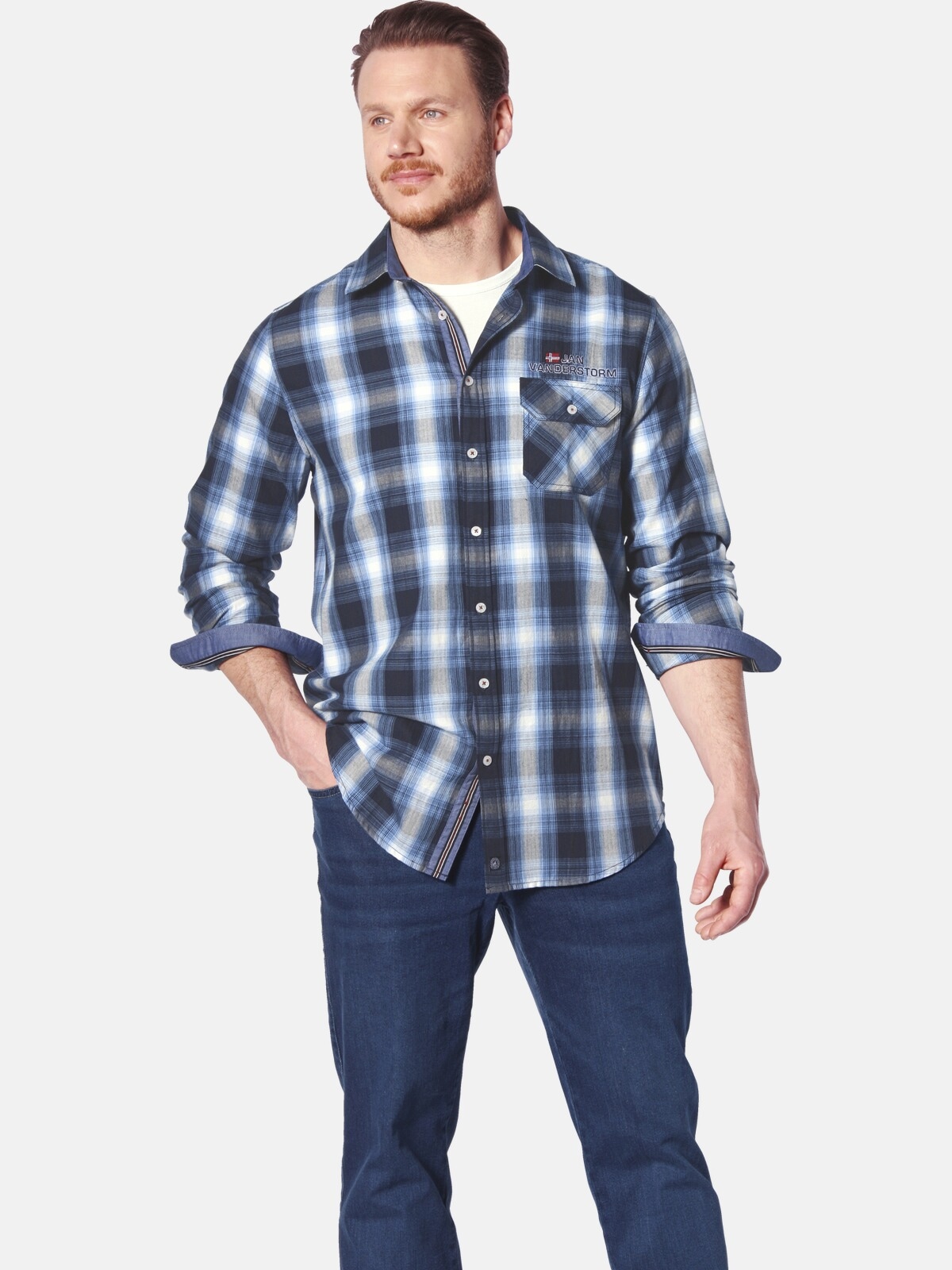 Jan Vanderstorm Karohemd "Hemd KAITAR" 1 günstig online kaufen