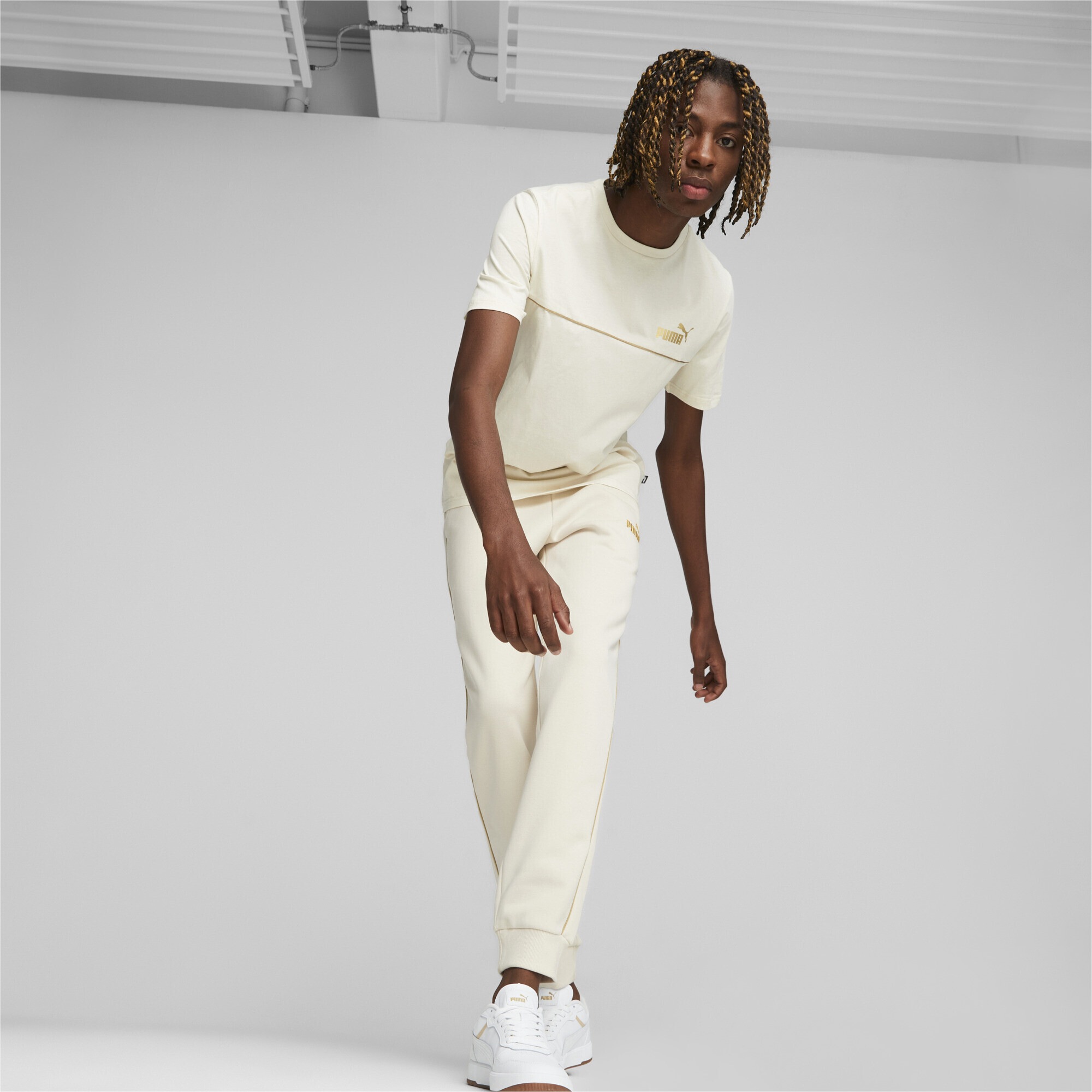 PUMA T-Shirt »ESS+ MINIMAL GOLD T-Shirt Herren«