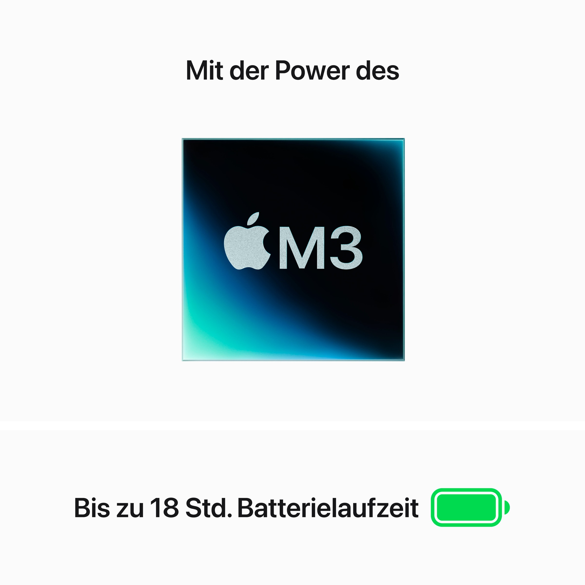 Apple Notebook »MacBook Air 15''CTO«, 38,91 cm, / 15,3 Zoll, Apple, M3, 10-Core GPU, 256 GB SSD