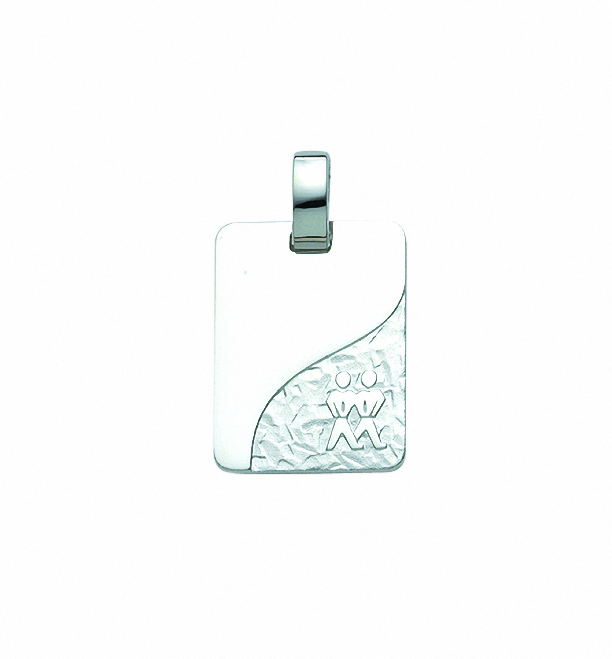 ADELIA ́S Damen Kettenanhänger "Damen & Herren 925 Silber Sternzeichen Anhänger Zwilling", Damen, Zwilling, Silber 925 (Sterlingsilber), silber,
