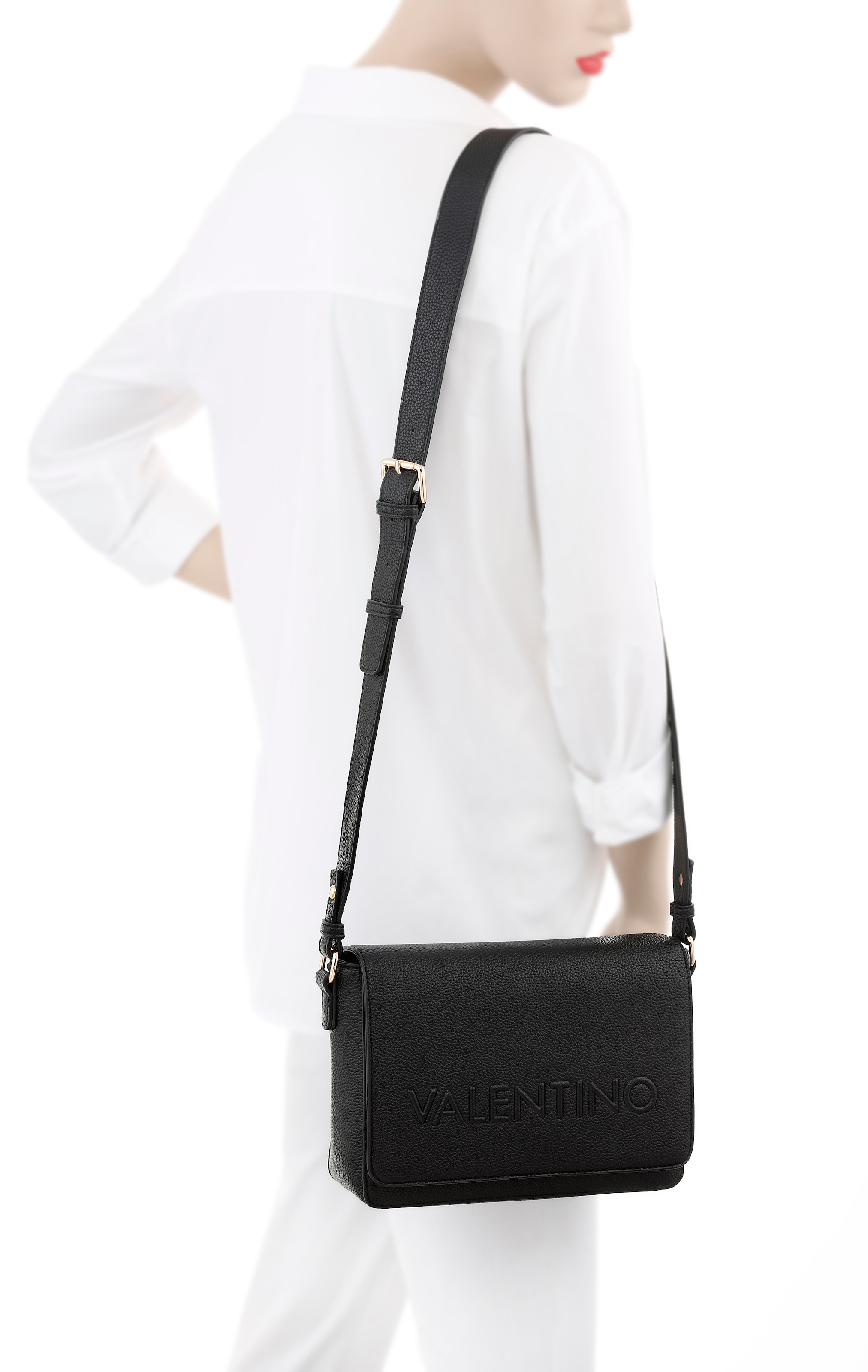 VALENTINO BAGS Umhängetasche »FLAP BAG RISED RE«, Schultertasche Handtasche Damen Tasche Damen