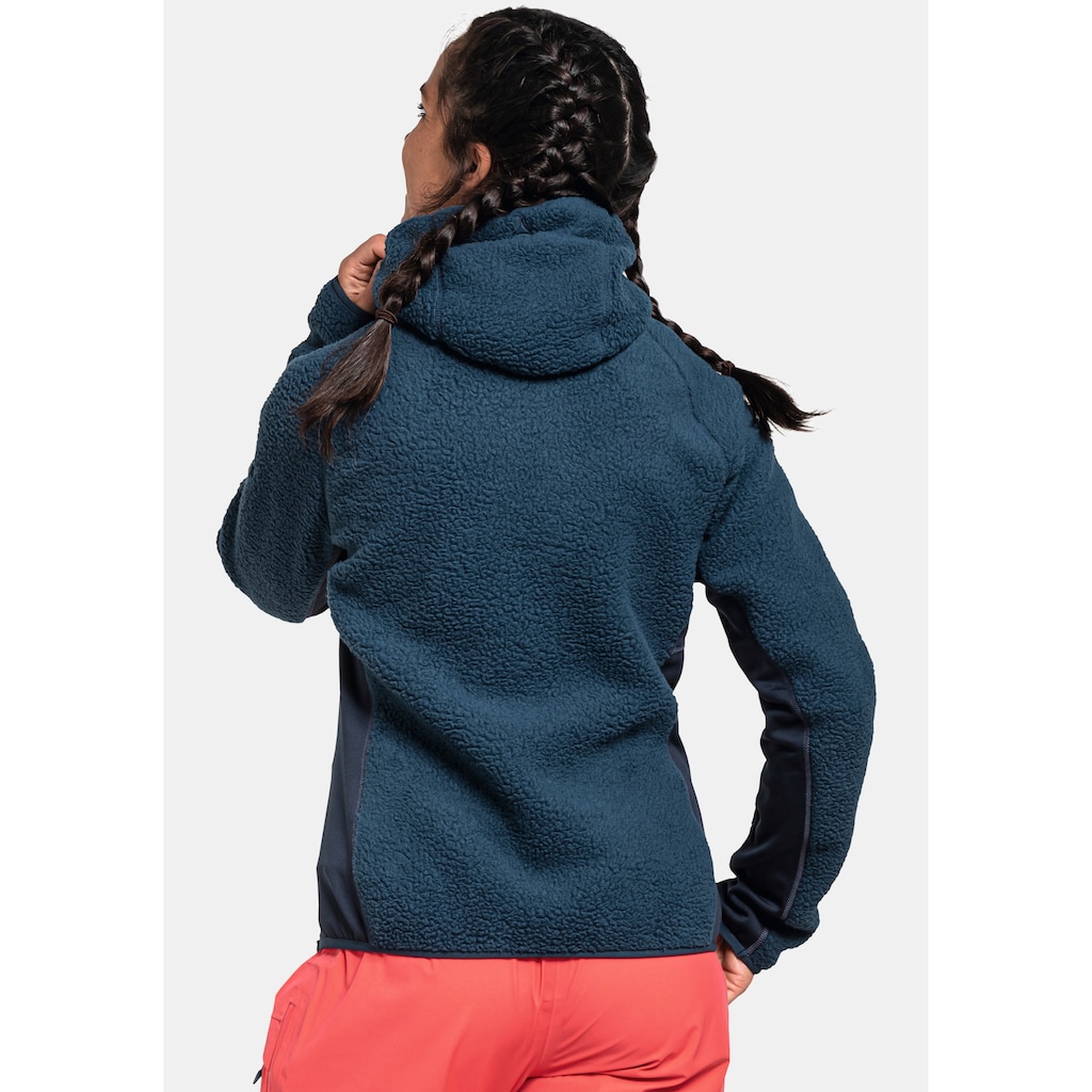 Schöffel Fleecejacke »Fleece Hoody Trifide L«, mit Kapuze