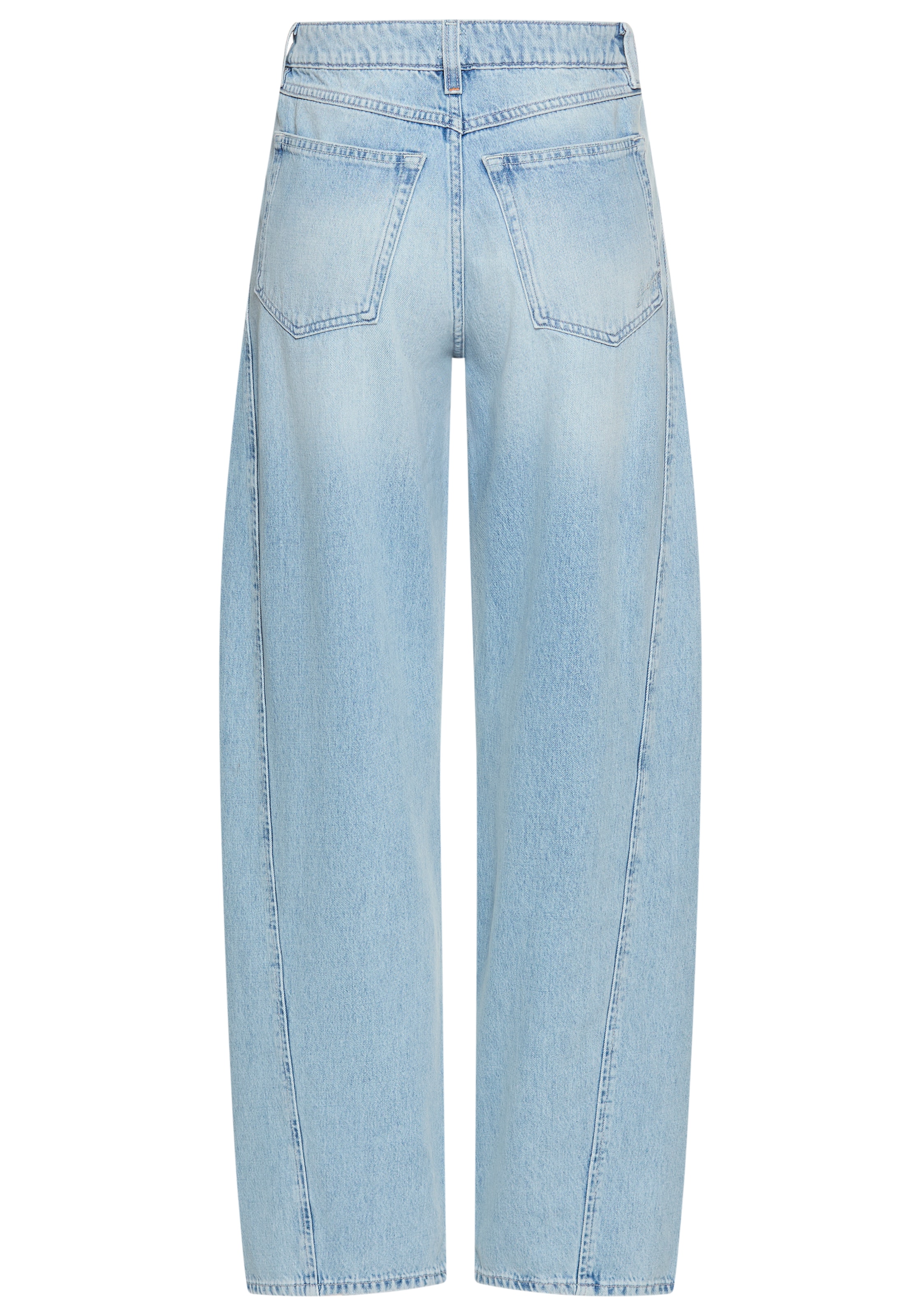 BOSS ORANGE High-waist-Jeans »Baloon High Rise Premium Damenmode«, im Balloon Fit, Abnäher