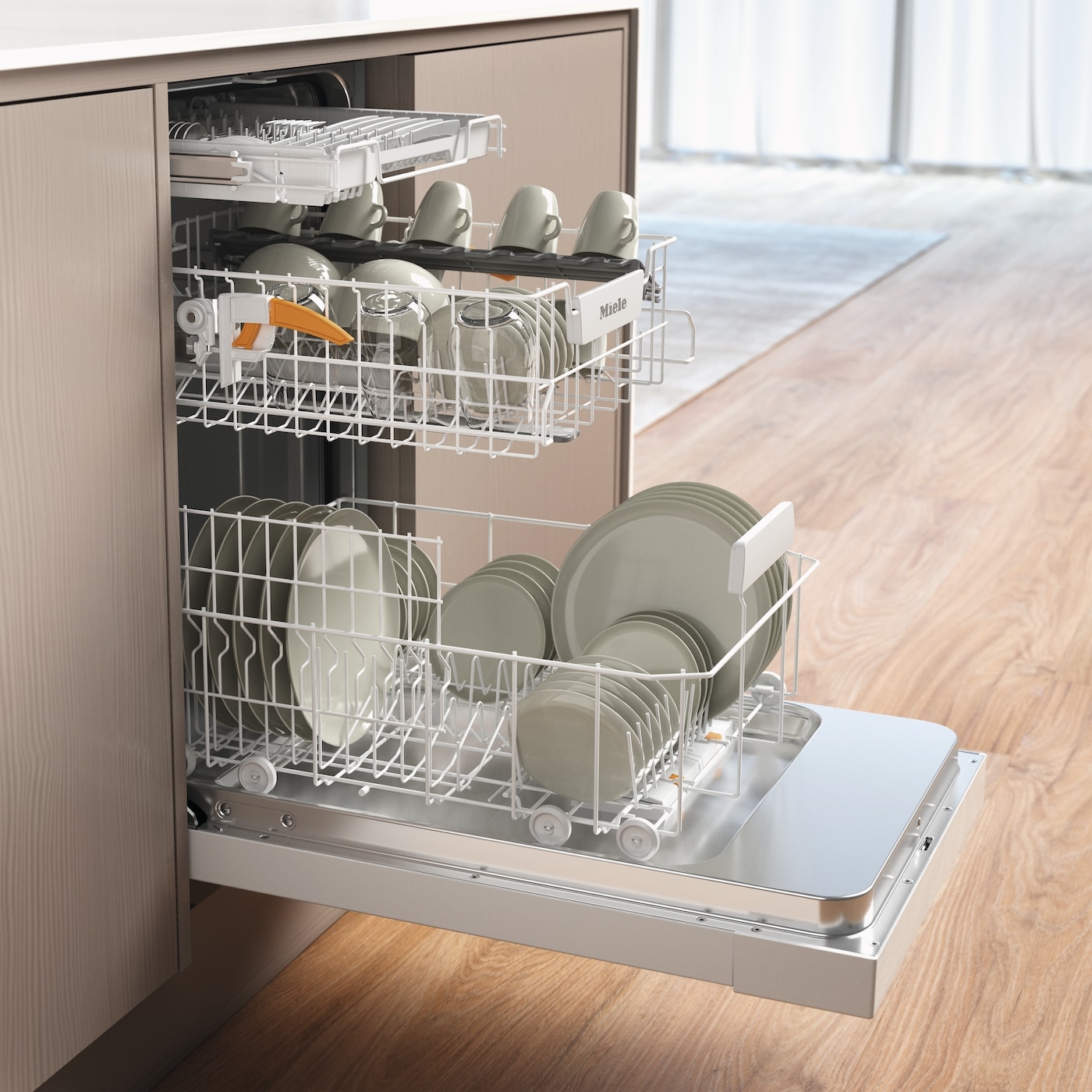 Miele Unterbaugeschirrspüler »G 5540 SCU SL Active« 9 Maßgedecke