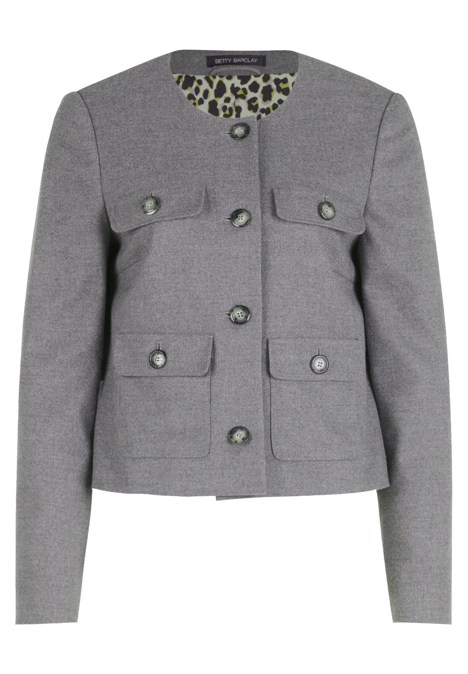 Betty Barclay Jackenblazer "Betty Barclay Blazer-Jacke langarm", Material günstig online kaufen