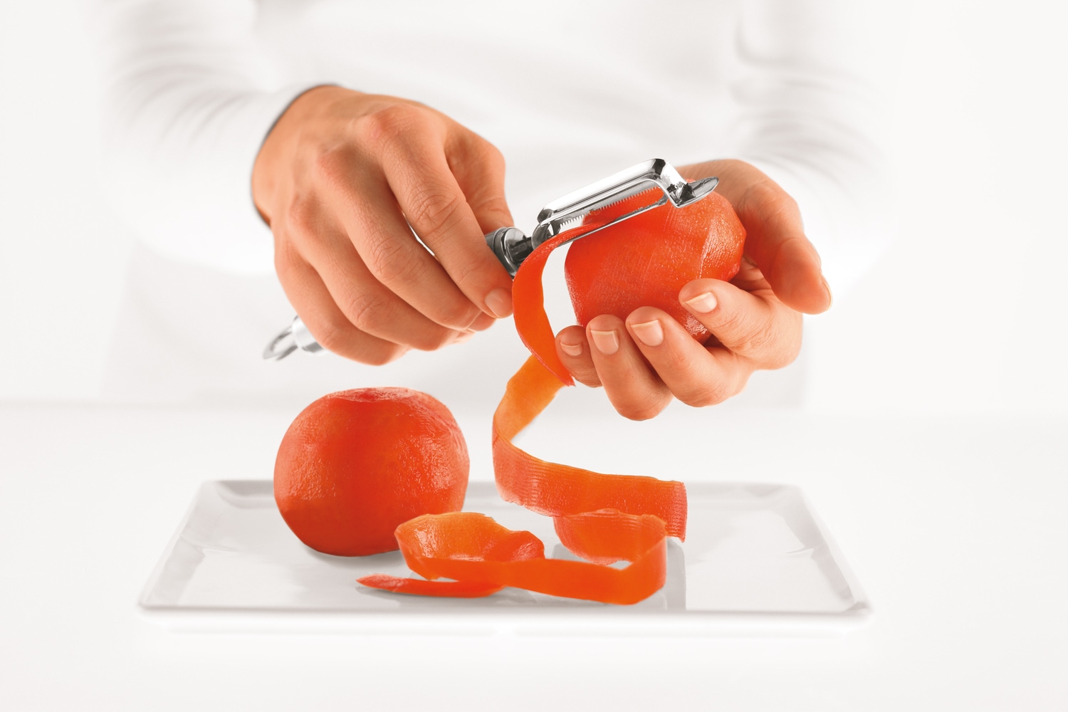Tomaten- RÖSLE mit kaufen 18/10 BAUR Edelstahl und | Kiwischäler Strunkentferner, Sparschäler,