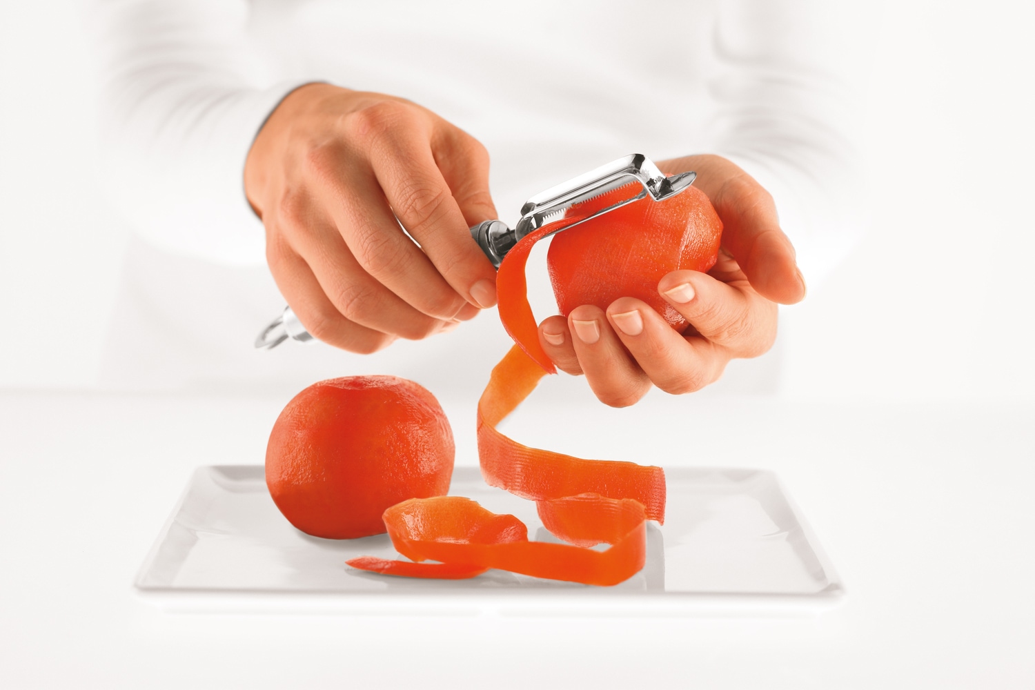 RÖSLE Sparschäler, Tomaten- und Kiwischäler BAUR Strunkentferner, 18/10 | mit Edelstahl kaufen