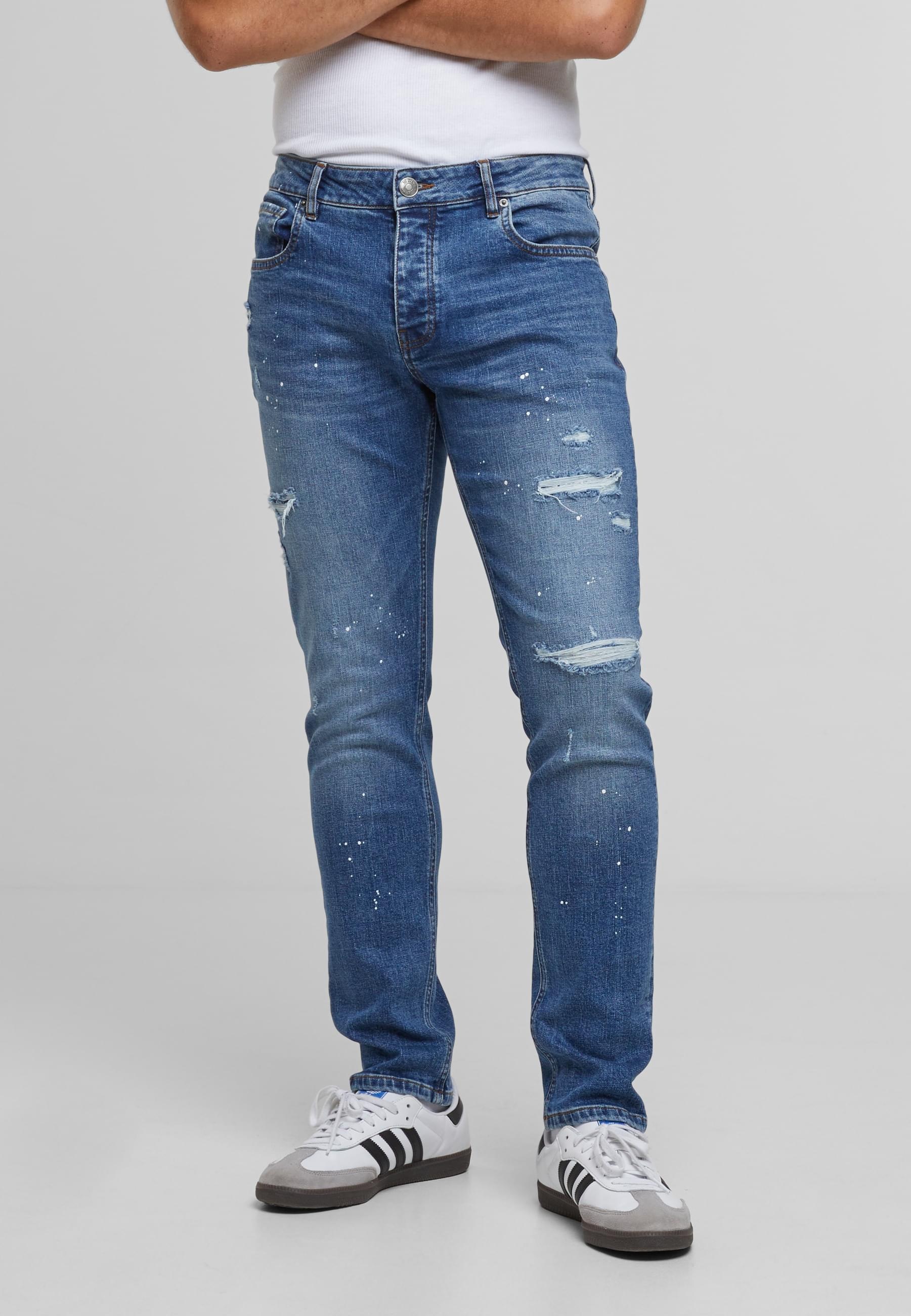 2Y Premium Bequeme Jeans »2Y Premium 2Y MATEO DESTROYED SLIM FIT JEANS«