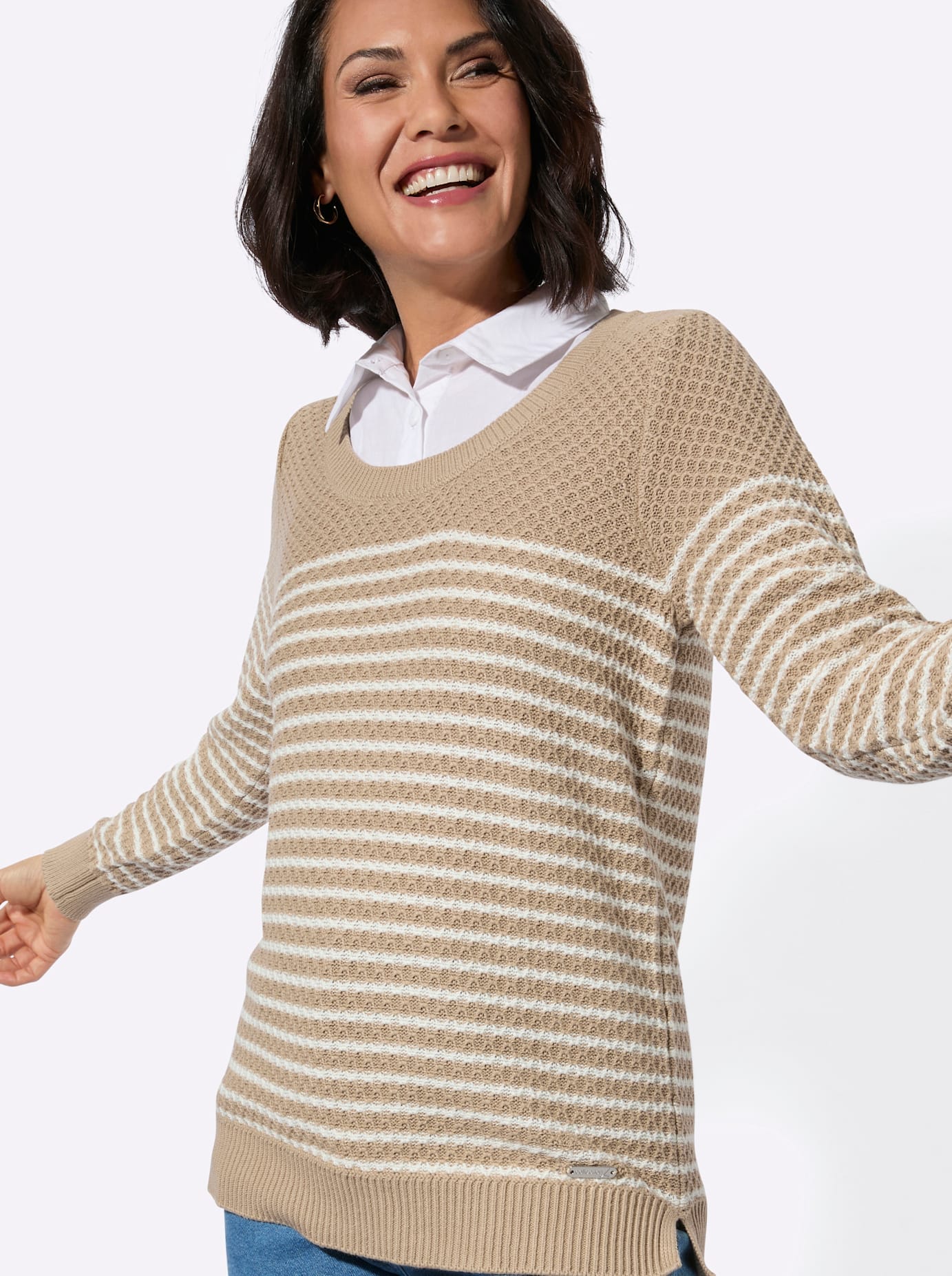 Casual Looks 2-in-1-Pullover »2-in-1-Pullover«