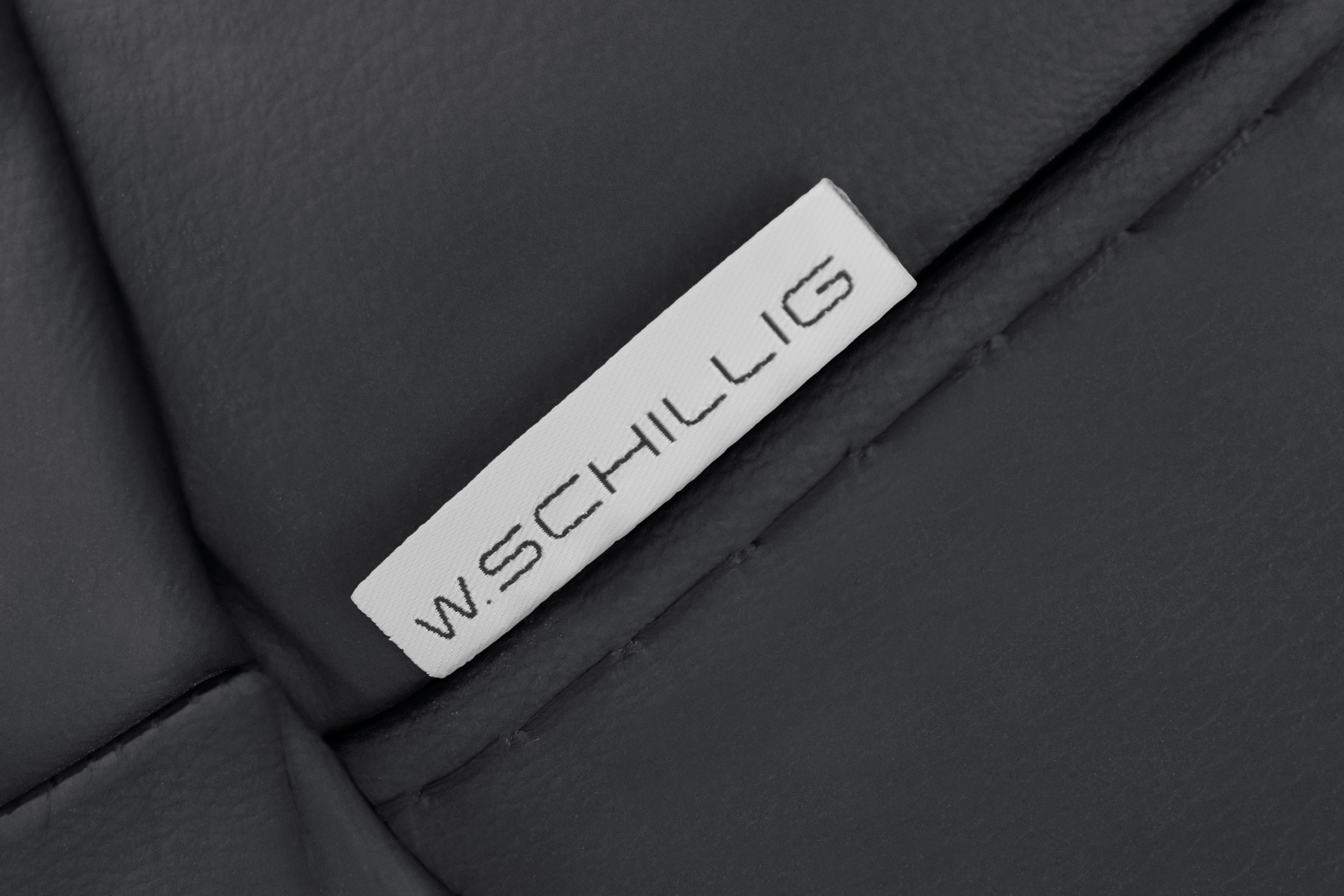 W.SCHILLIG 2,5-Sitzer »montanaa«, mit Metallkufen in Bronze pulverbeschichtet, Breite 212 cm