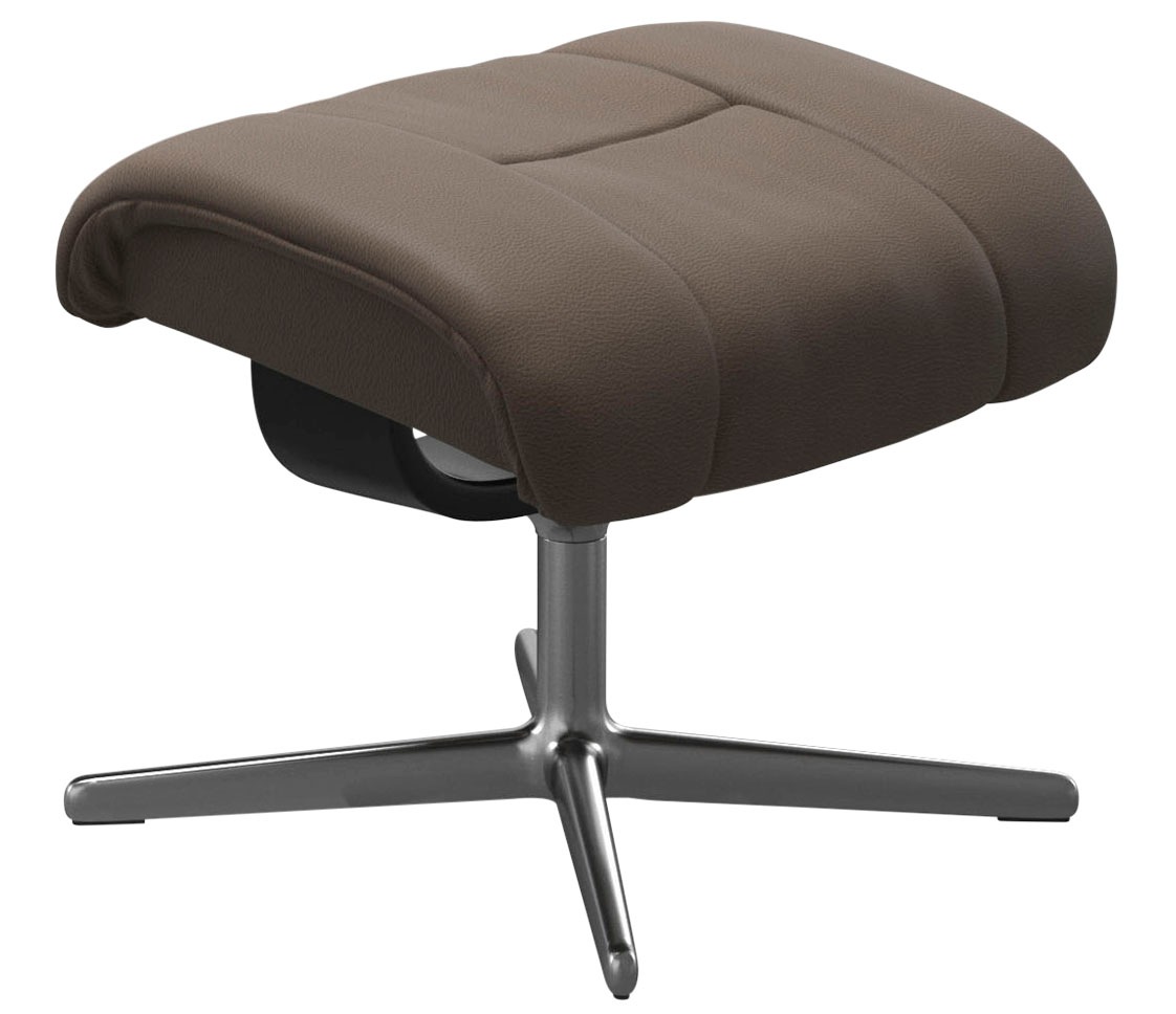 Stressless® Fußhocker »Reno«, mit Cross Base, Größe S, M & L, Holzakzent Schwarz