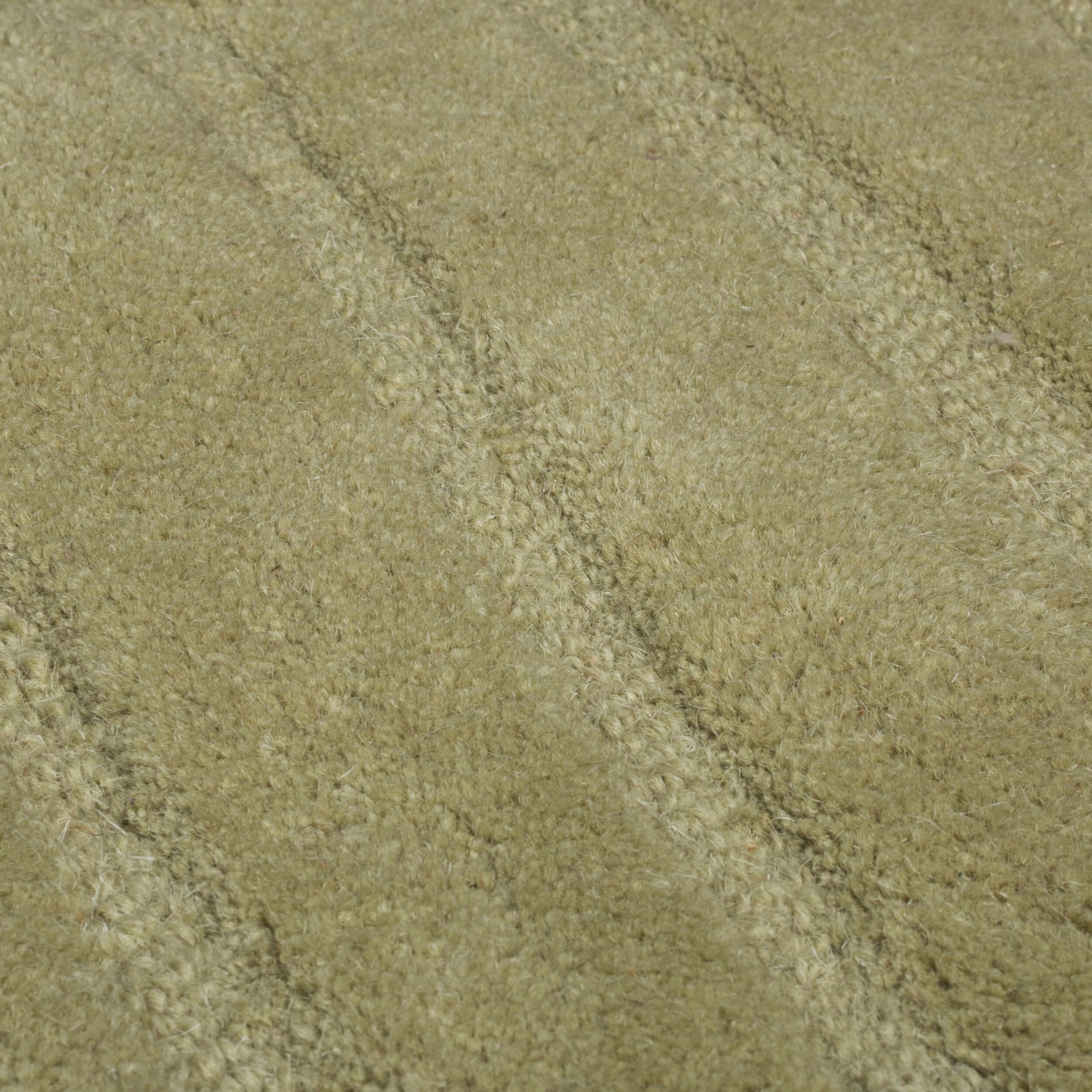 FLAIR RUGS Wollteppich »Mesmerise«, rund, 14 mm Höhe, Wollteppich mit Hoch-Tief Effekt